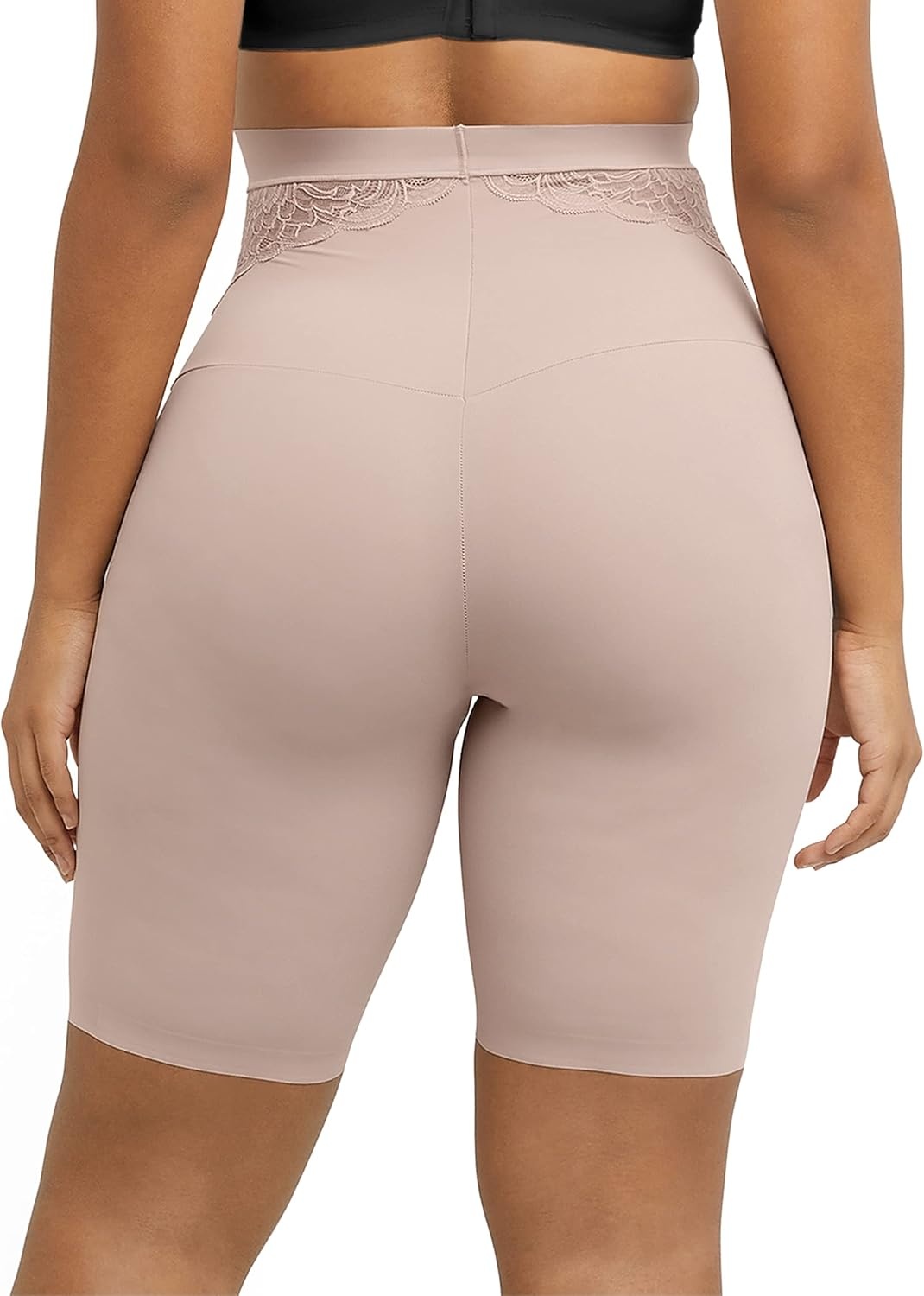image:imageFlexees Womens Maiden Form Sleek Smoother HiWaist ShortyEvening Blush