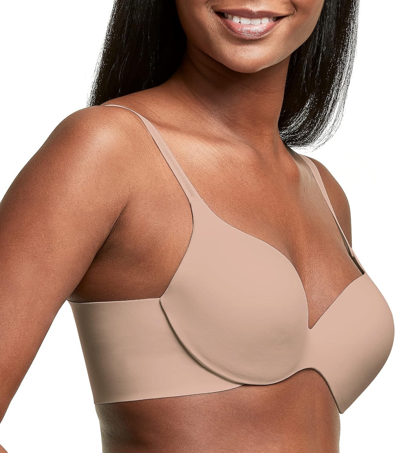 image:imageMaidenform Comfort Devotion Dreamwire Back Smoothing Underwire BraEvening Blush