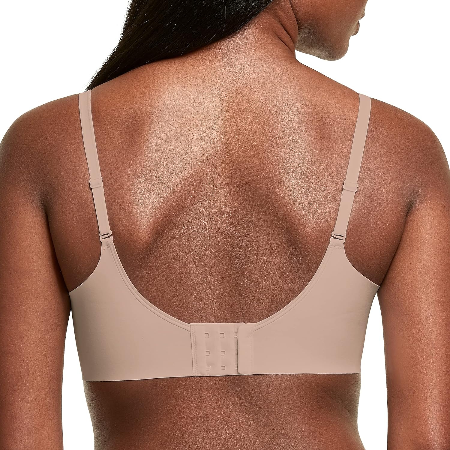 image:imageMaidenform Comfort Devotion Dreamwire Back Smoothing Underwire BraEvening Blush