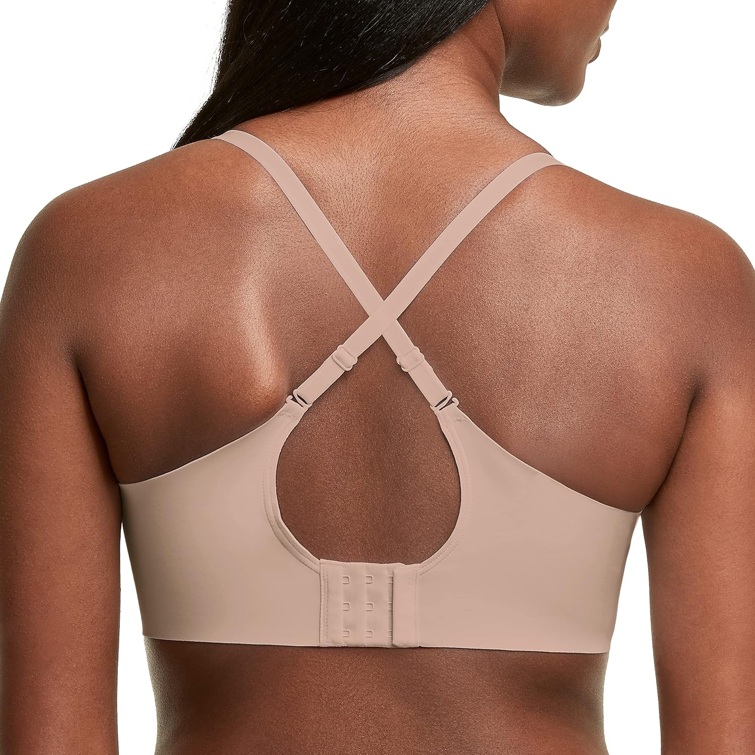 image:imageMaidenform Comfort Devotion Dreamwire Back Smoothing Underwire BraEvening Blush