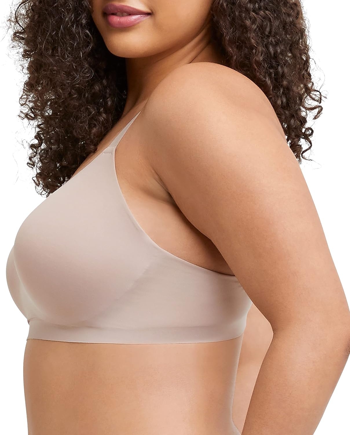 image:imageMaidenform Womens Barely There Invisible Support Underwire Bra No Show TShirt BraEvening Blush