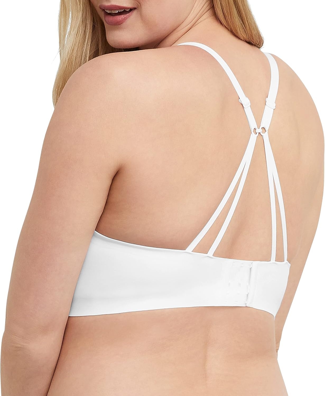 image:imageMaidenform Womens Barely There Invisible Support Underwire Bra No Show TShirt BraWhite