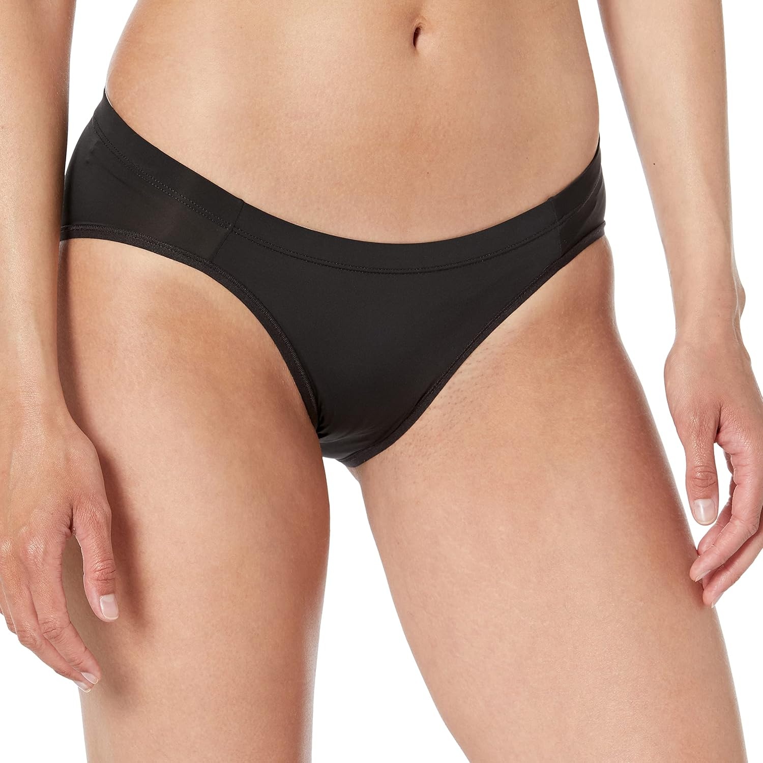 image:imageMaidenform Womens Bikini Underwear Barely There Microfiber Panties No Panty Lines 3packBlackBlackBlack
