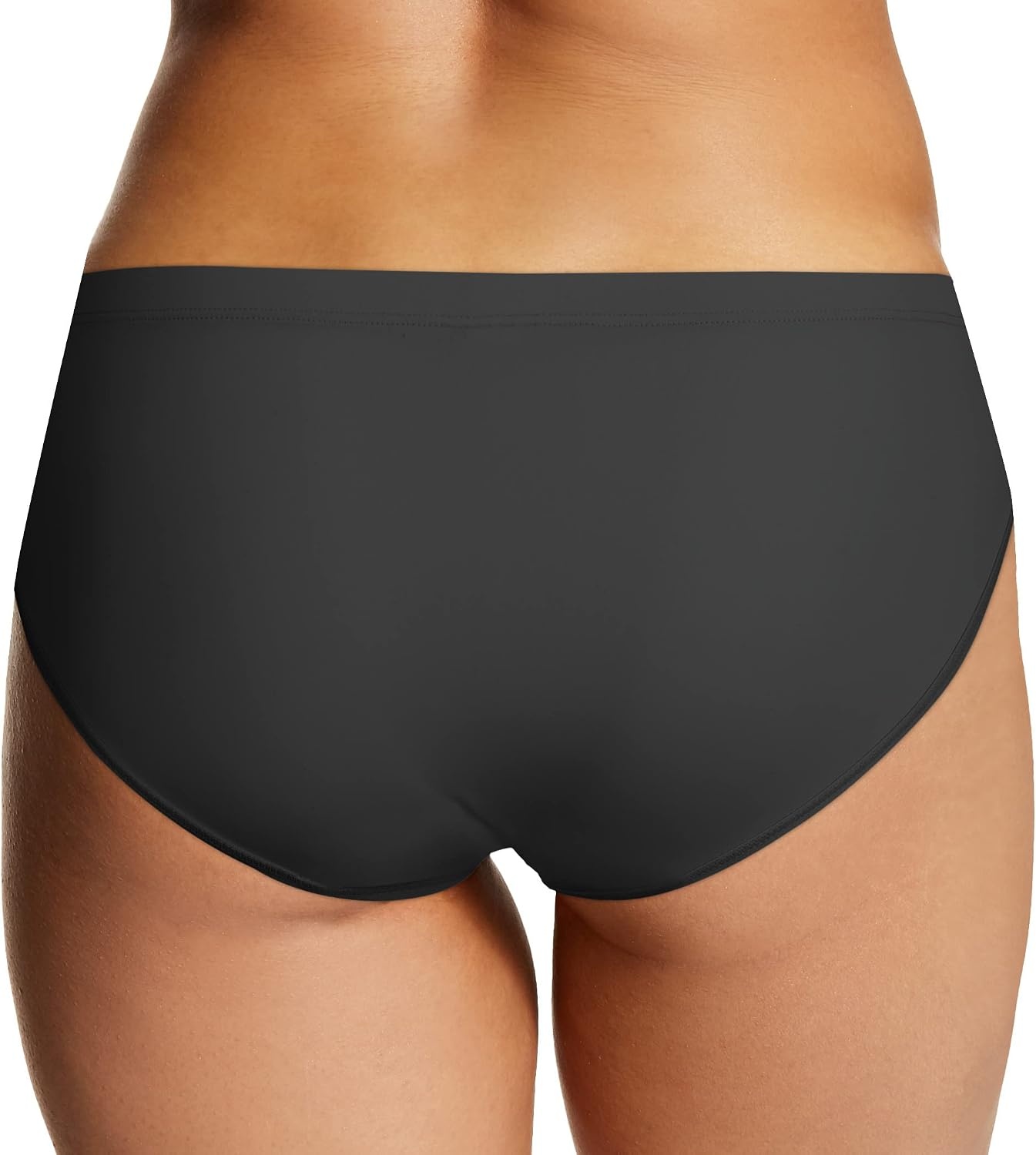 image:imageMaidenform Womens Bikini Underwear Barely There Microfiber Panties No Panty Lines 3packOil FlowerBlackSandshell Dot Print