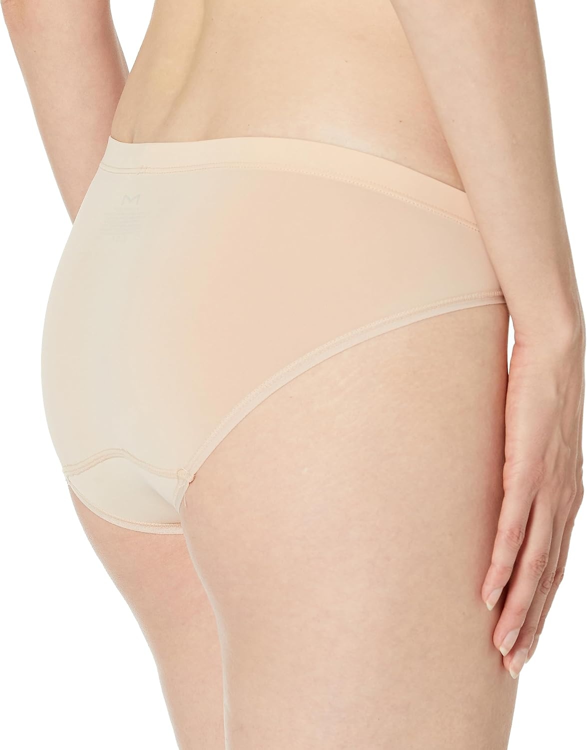 image:imageMaidenform Womens Bikini Underwear Barely There Microfiber Panties No Panty Lines 3packParis NudeModern DotParis Nude