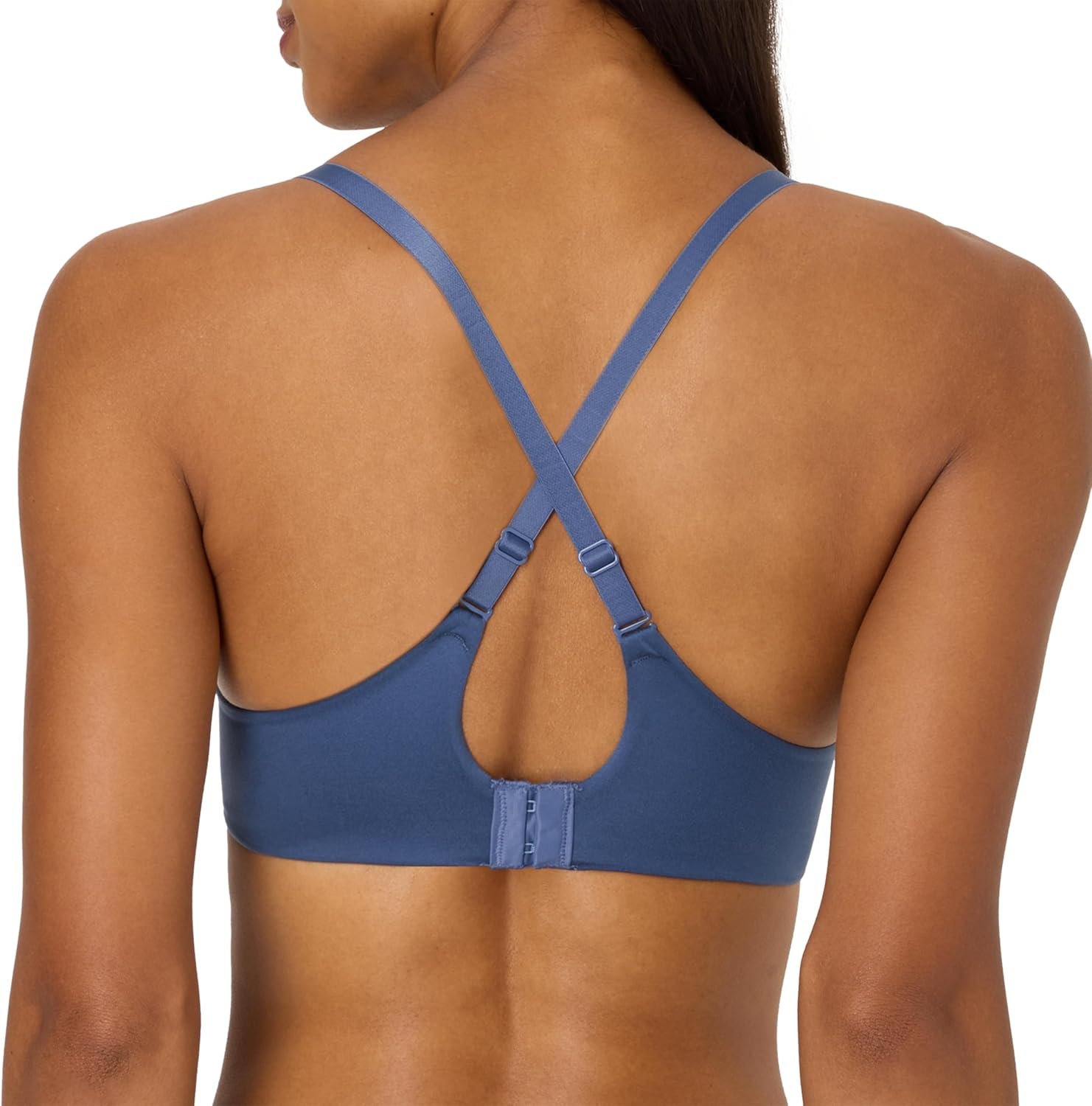 image:imageMaidenform Womens Comfort Devotion Underwire Bra Convertible Tshirt Bra Retired ColorsDungaree Blue