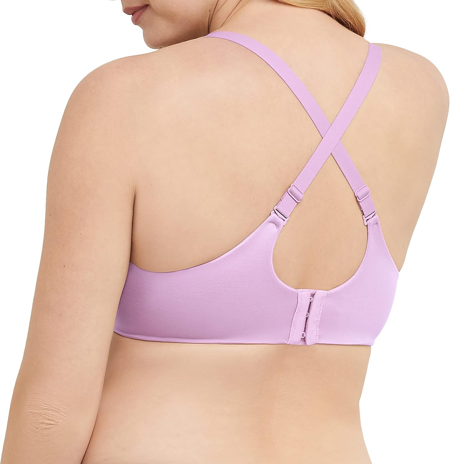 image:imageMaidenform Womens Comfort Devotion Underwire Bra Convertible Tshirt Bra Retired ColorsLavender Sparkle