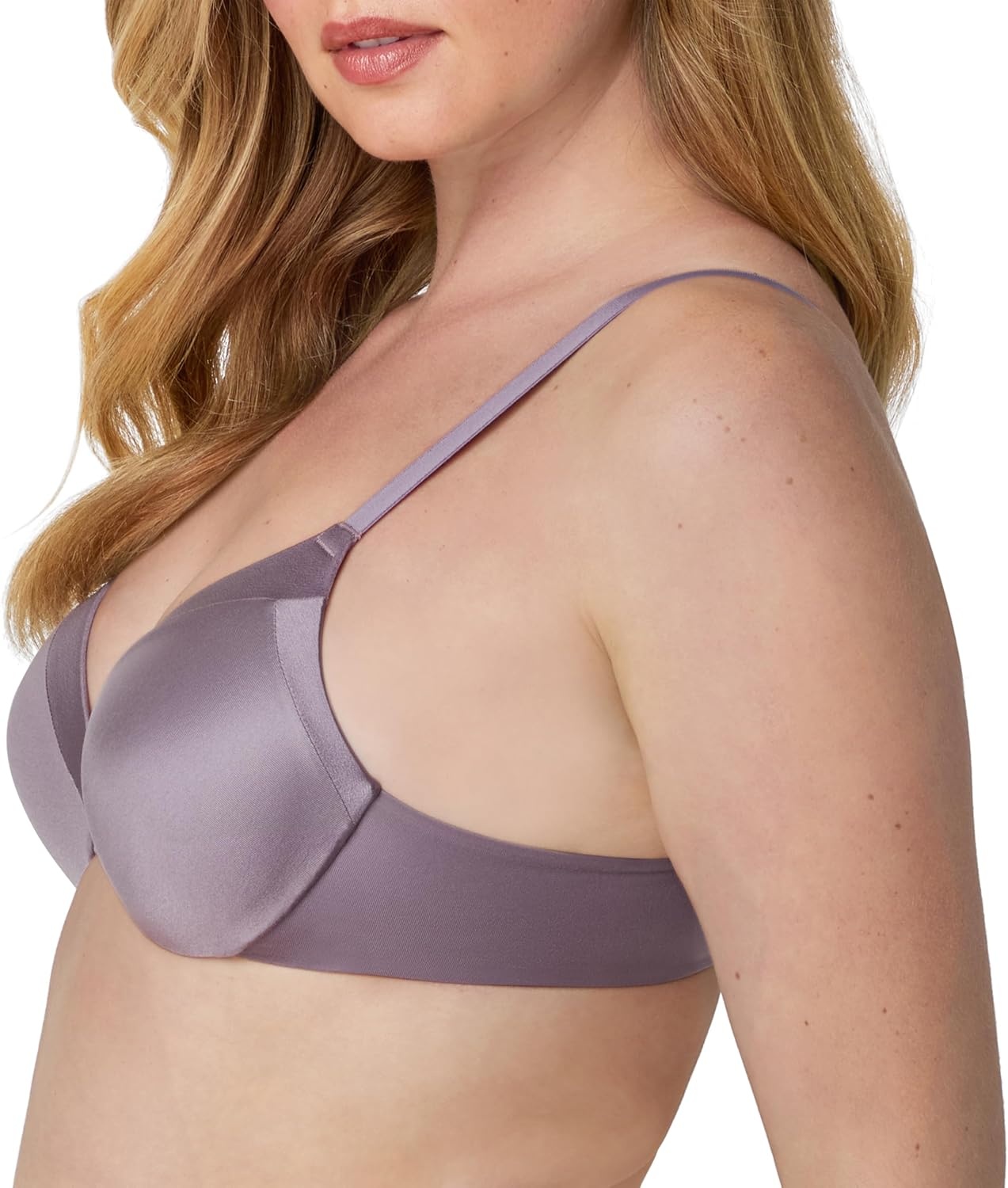 image:imageMaidenform Womens Comfort Devotion Underwire Bra Convertible Tshirt Bra Retired ColorsPerfectly Purple