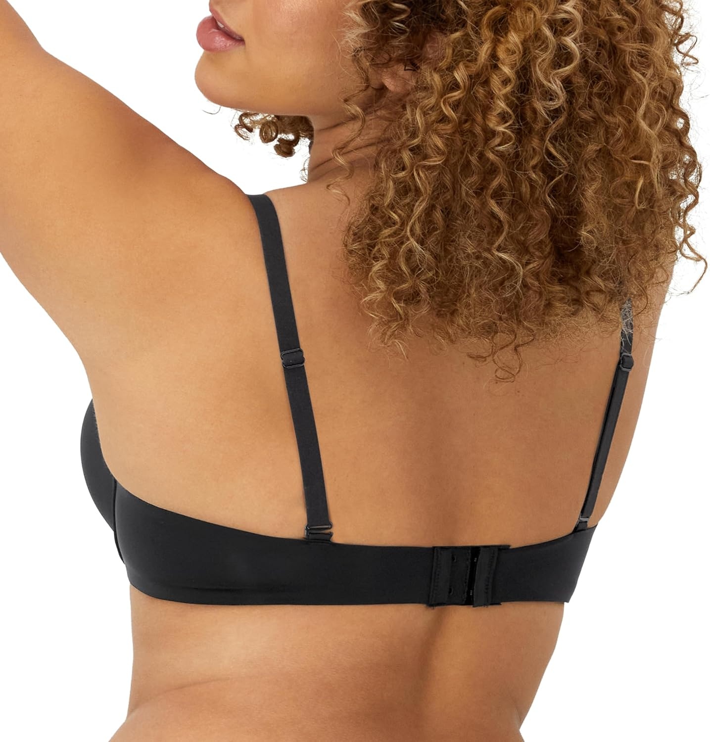 image:imageMaidenform Womens Demi Underwire Bra One Fab Fit Lightly Padded Bras for Women Convertible Straps PlusBlack