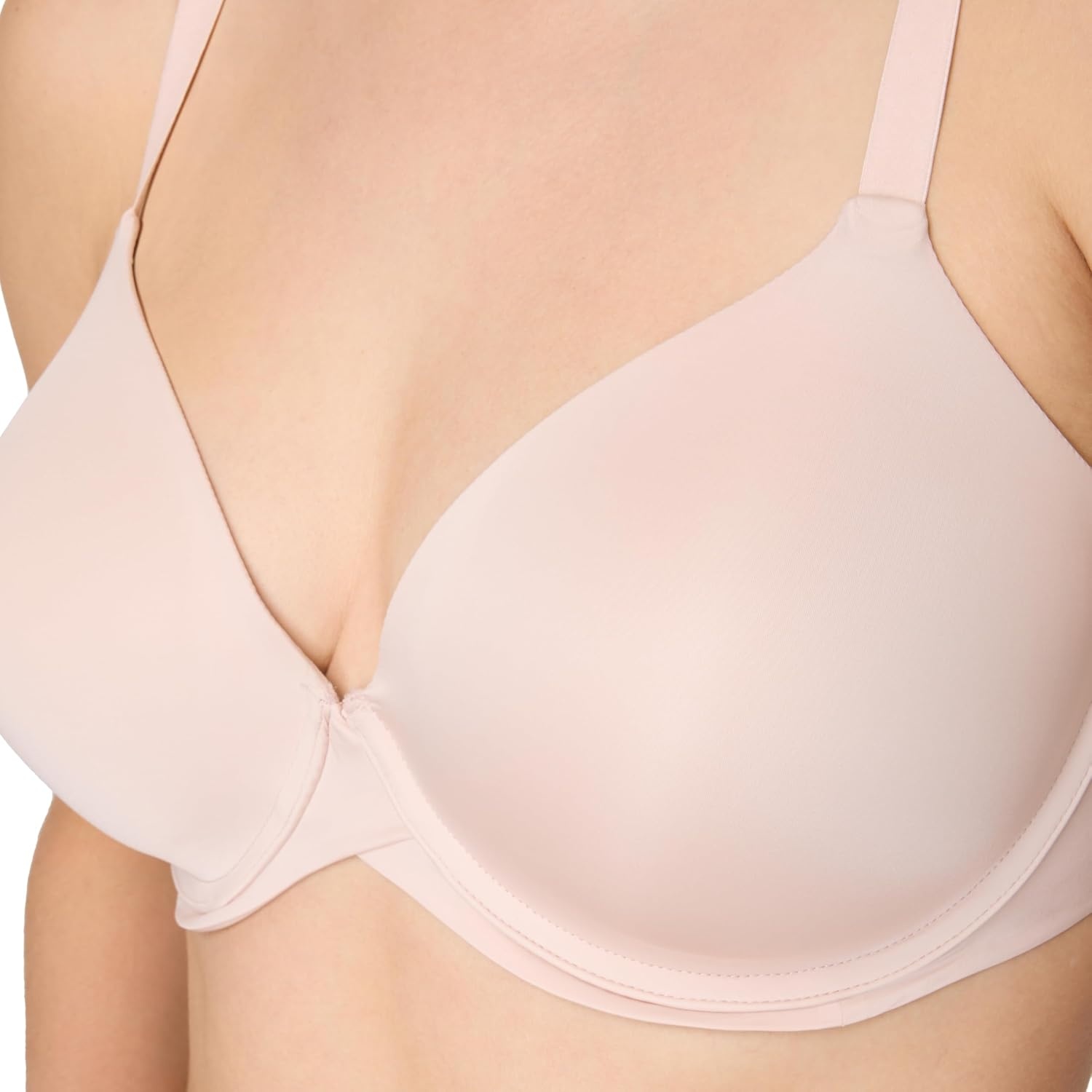 image:imageMaidenform Womens Demi Underwire Bra One Fab Fit Lightly Padded Bras for Women Convertible Straps PlusSandshell