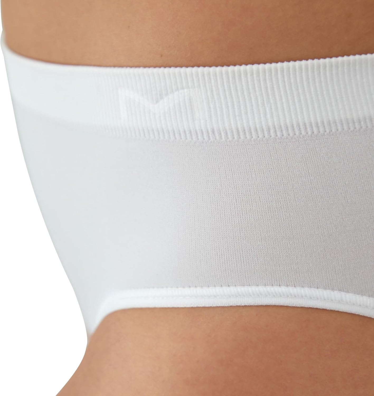 image:imageMaidenform Womens M Seamless Bikini Midrise Bikini Panty Seamless Underwear for Women 3packWhiteSandshellEvening Blush