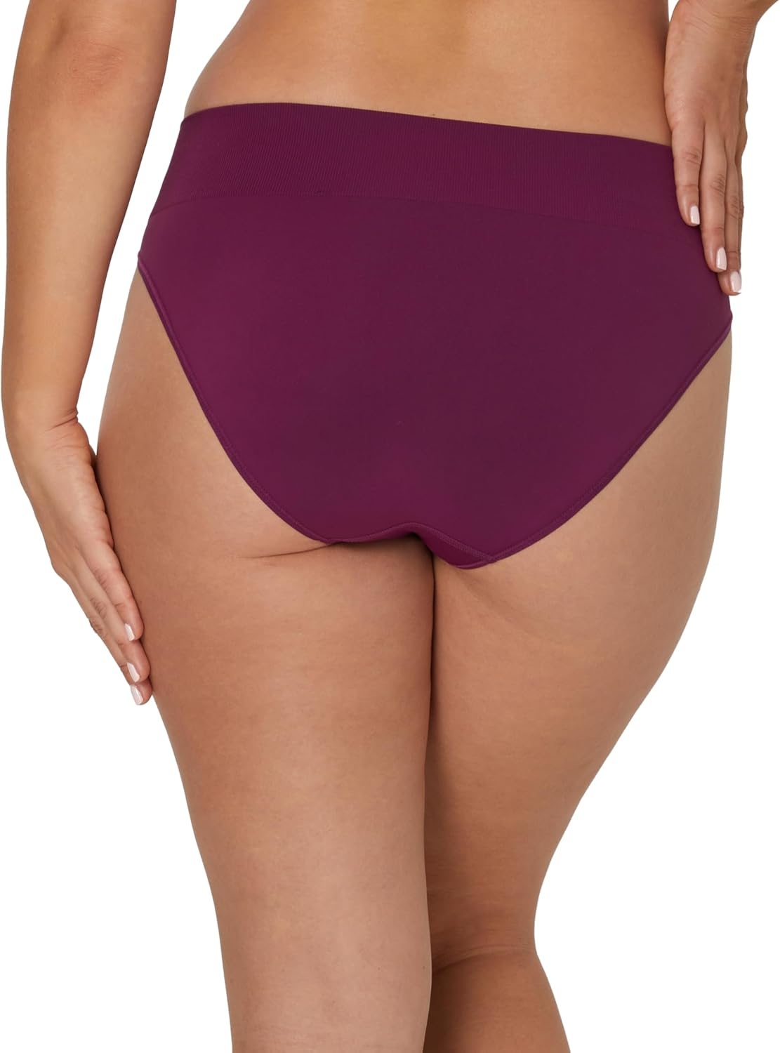 image:imageMaidenform Womens M Underwear Seamless HiCut Bikini Panties HighLeg Underwear for Women 3PackEvening BlushPewter GreenAutumn Orchid