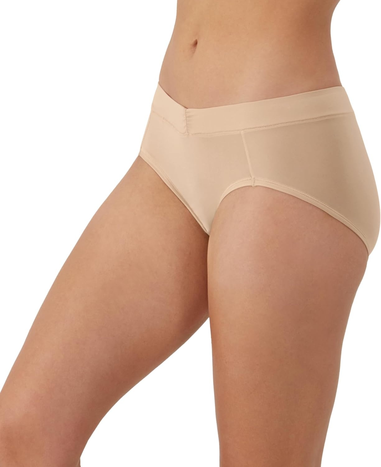 image:imageMaidenform Womens Microfiber Bikini Underwear Midrise Bikini Panties 3packAlmondEvening BlushPretty Blush