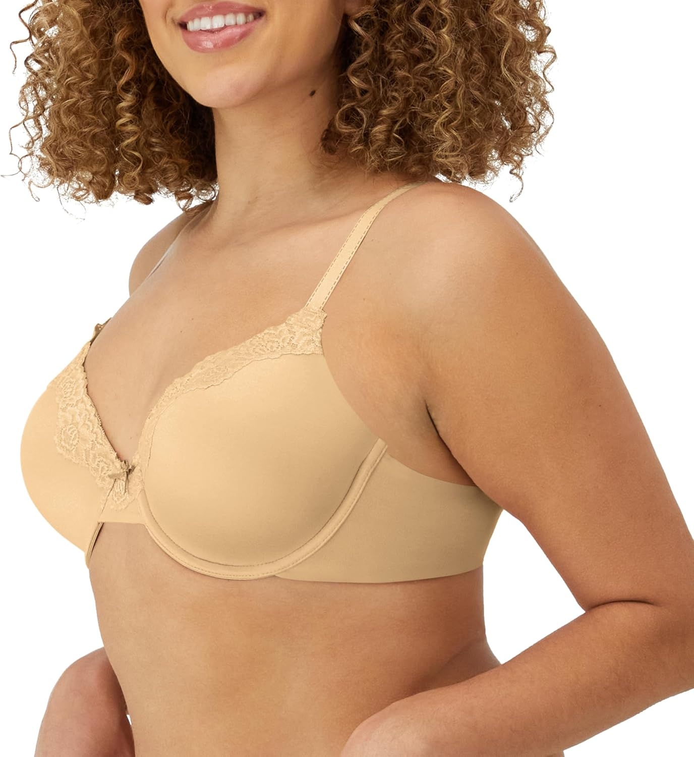 image:imageMaidenform Womens Padded Underwire Bra Full Coverage TShirt Bras for Women Convertible Seamless PlusLatte LiftBlack