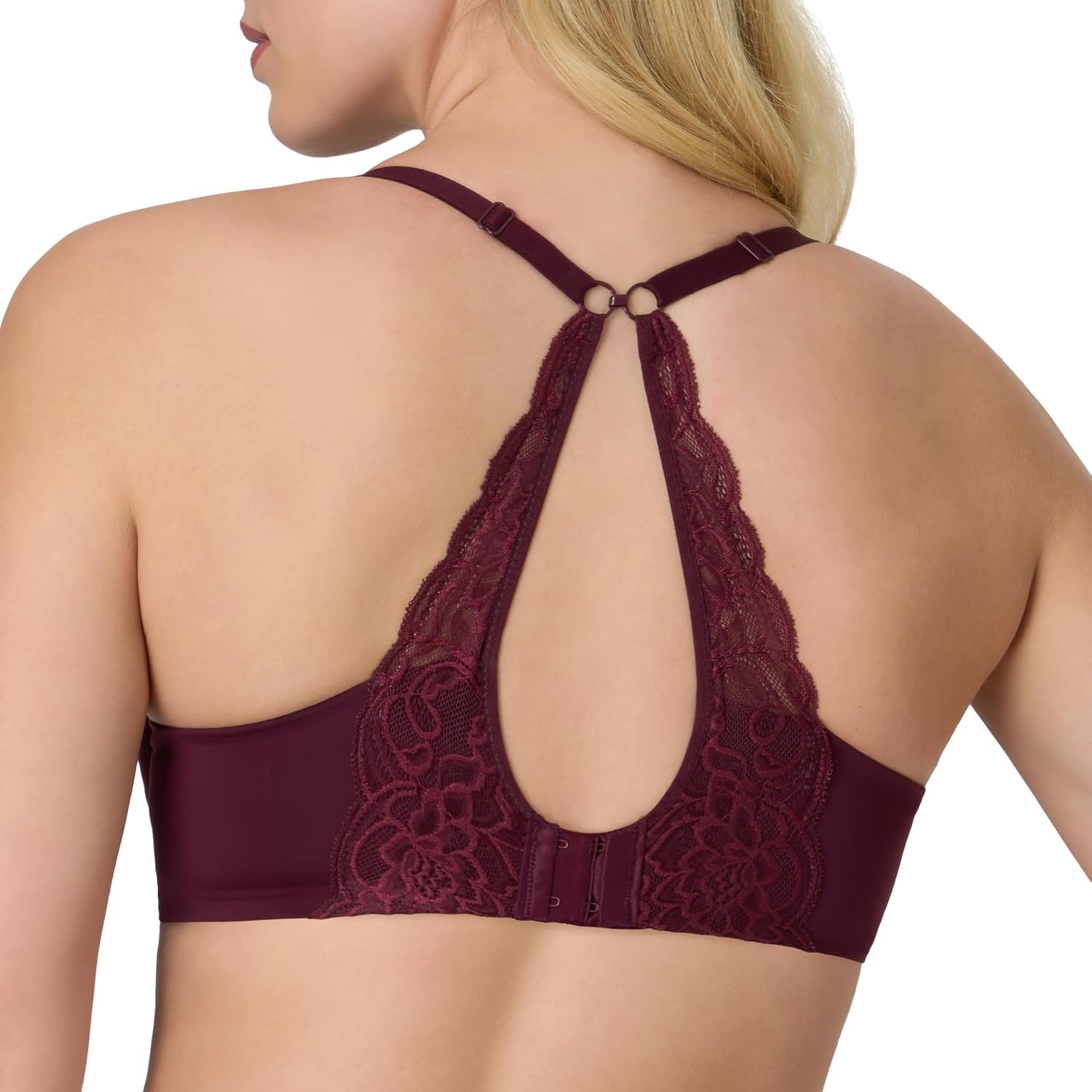 image:imageMaidenform Womens Padded Underwire Bra Full Coverage TShirt Bras for Women Convertible Seamless PlusNightfire Red