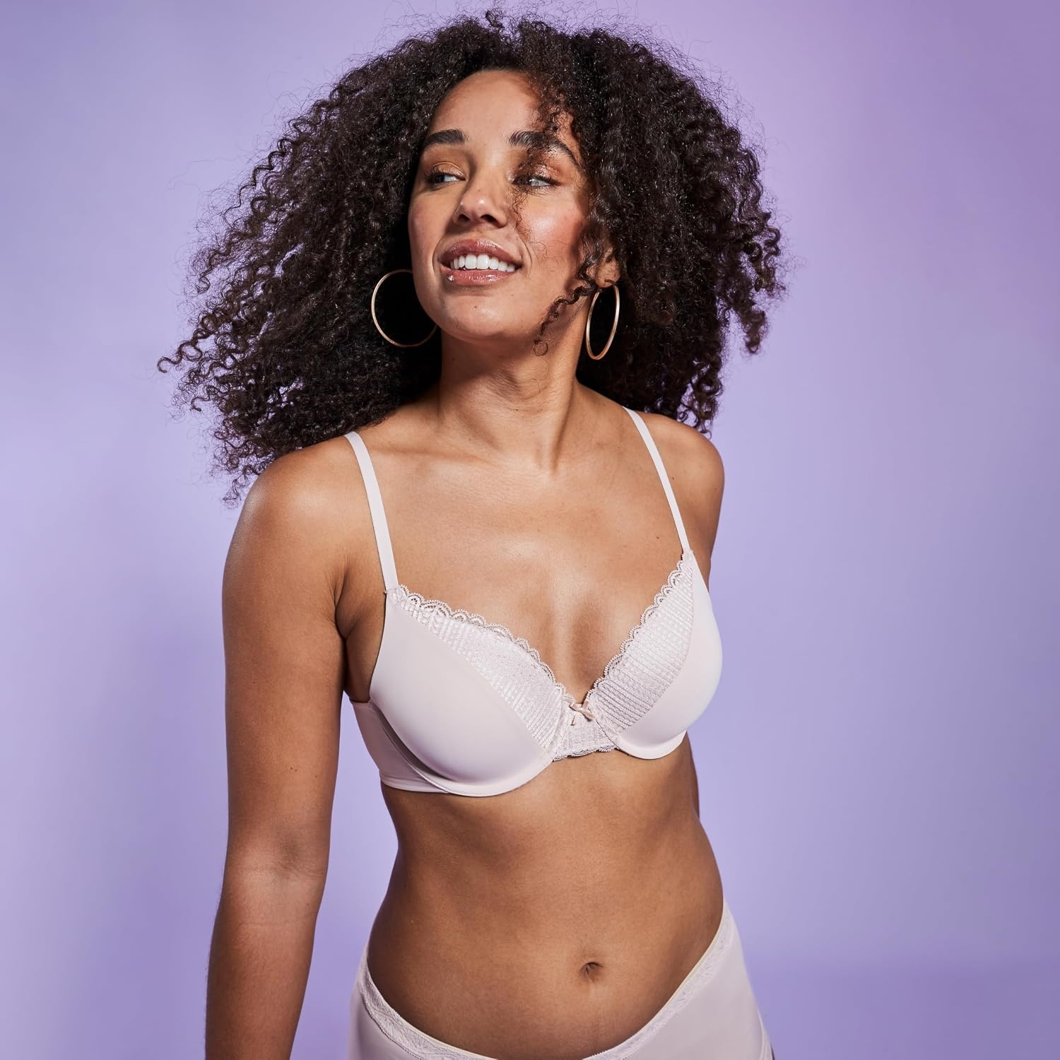 image:imageMaidenform Womens Padded Underwire Bra Full Coverage TShirt Bras for Women Convertible Seamless PlusSandshell