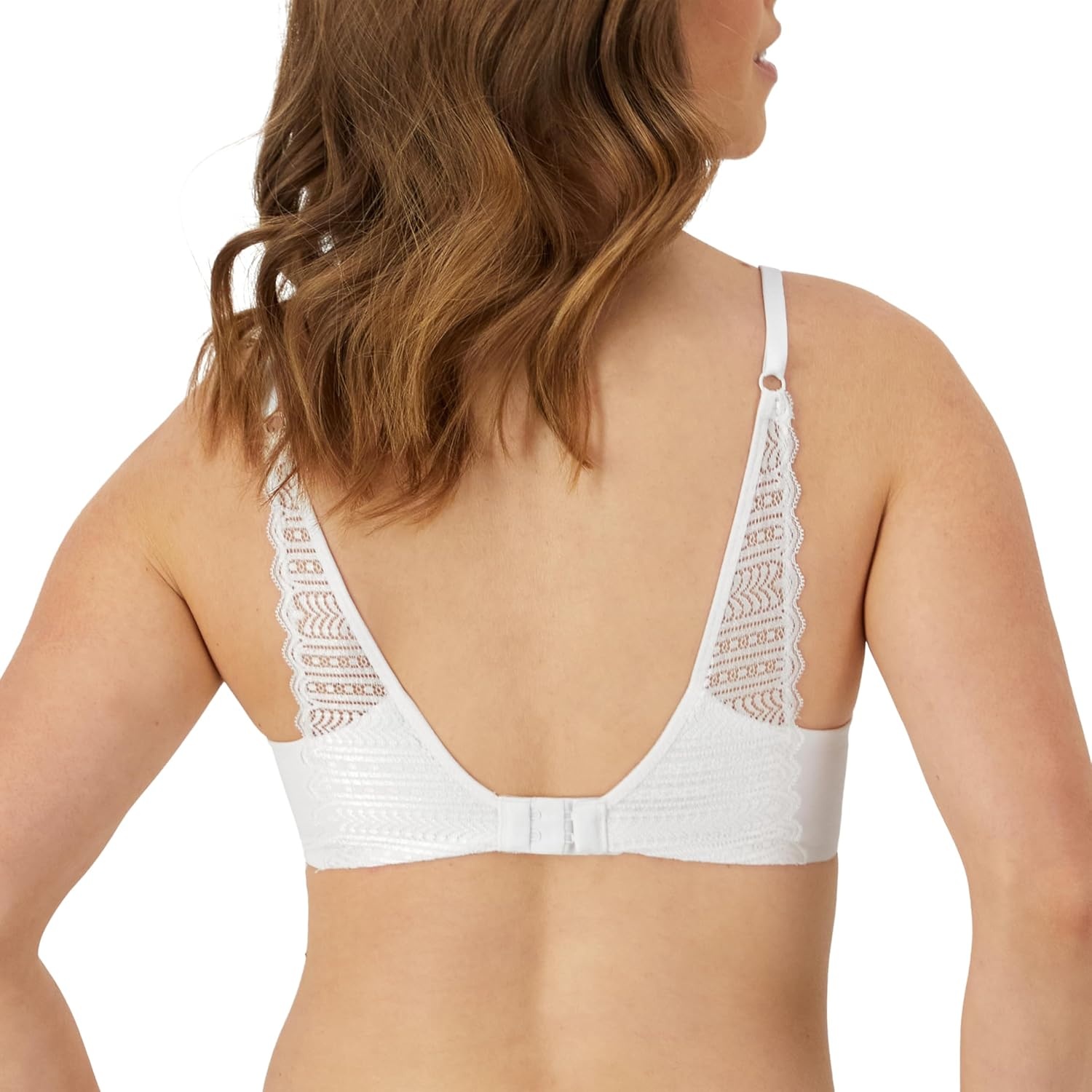 image:imageMaidenform Womens Padded Underwire Bra Full Coverage TShirt Bras for Women Convertible Seamless PlusWhite