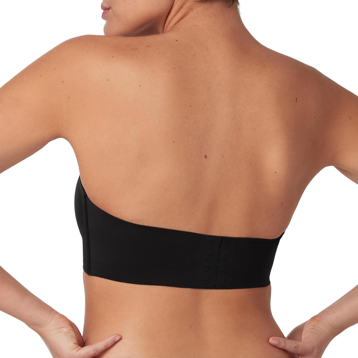 image:imageMaidenform Womens Pure Comfort Strapless Stayput Wireless Fullcoverage Convertible BraBlack