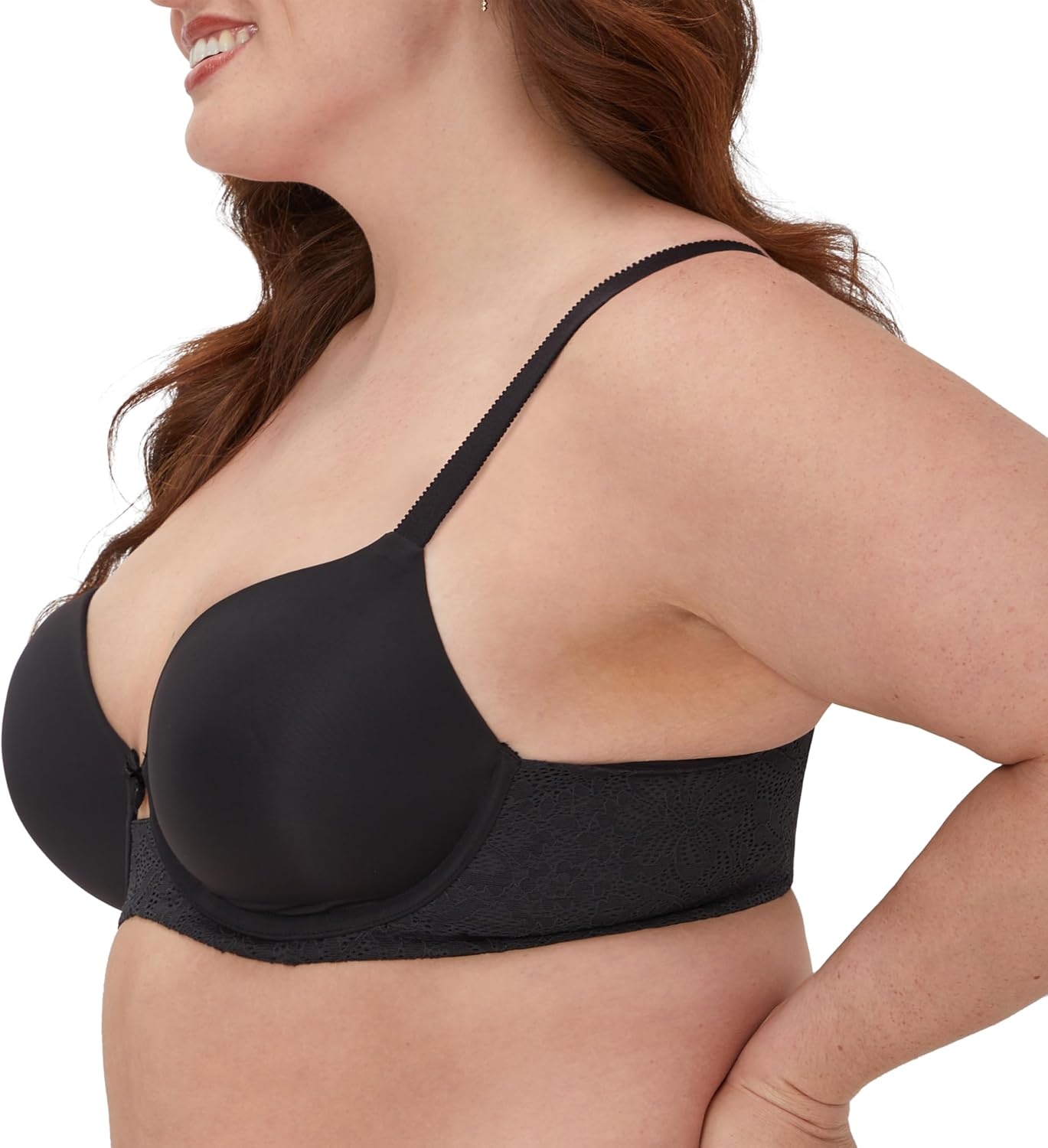 image:imageMaidenform Womens PushUp Bra with Custom Lift One Underwire Bras for Women Convertible PlusBlack