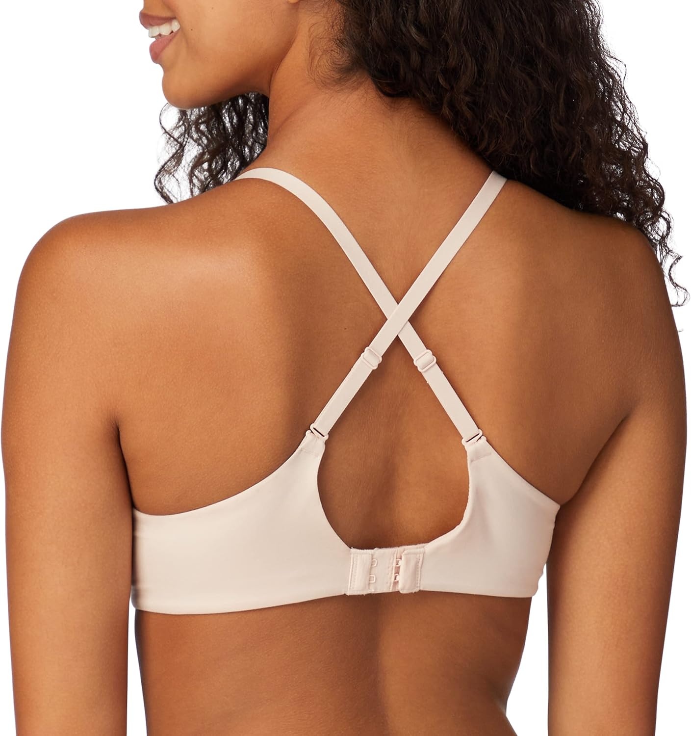 image:imageMaidenform Womens PushUp Bra with Microfiber Comfort Devotion Your Lift Underwire Bras for Women Convertible LaceSandshell