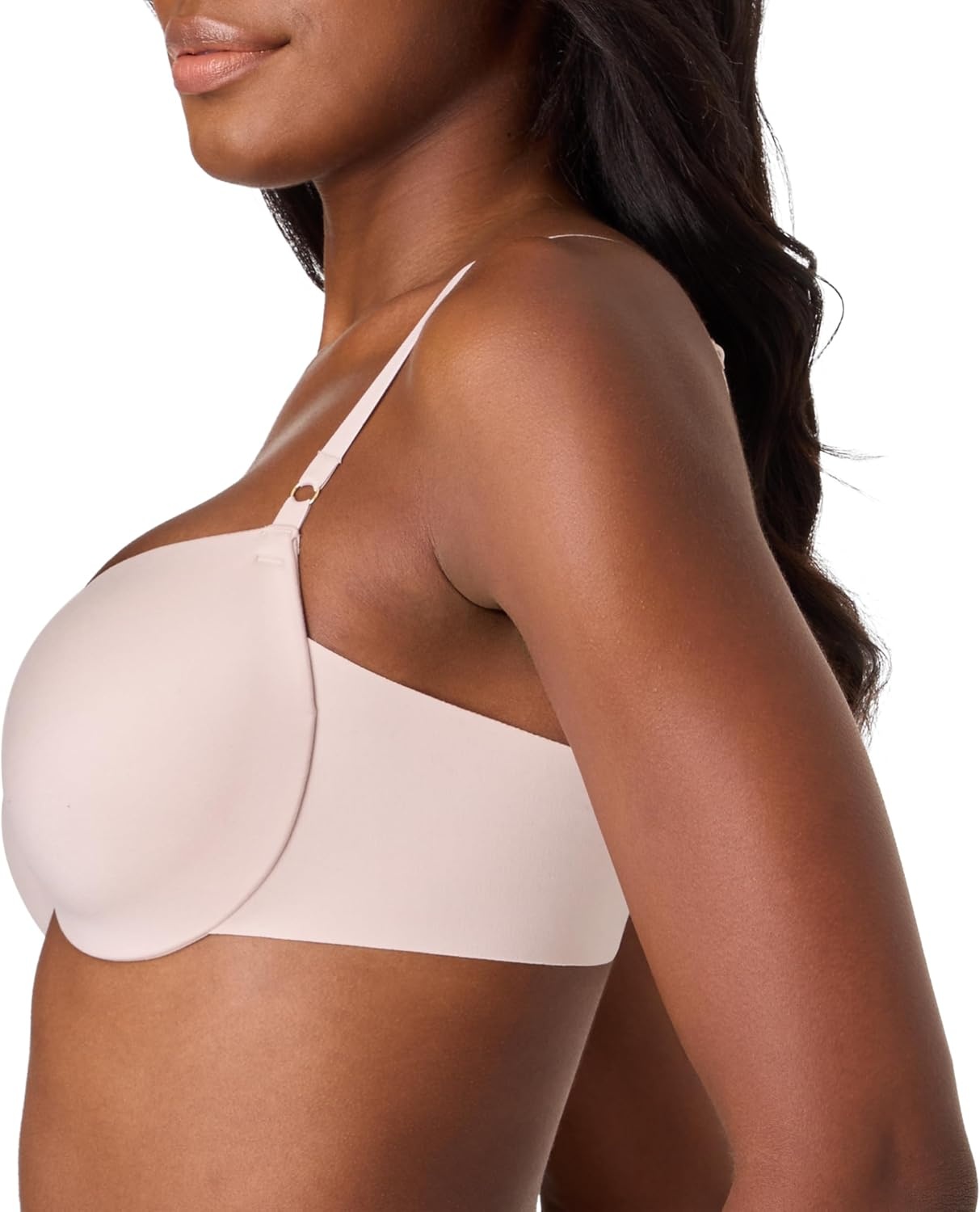 image:imageMaidenform Womens Pushup Bra Comfortable Underwire Lace Bras for Women Sexy Lace Natural Lift Adjustable StrapsSandshell
