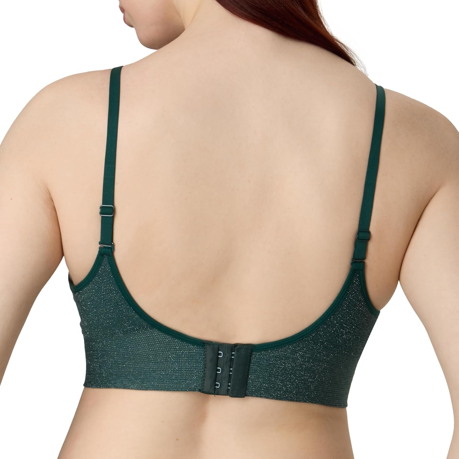 image:imageMaidenform Womens Pushup Bra M Seamless Lift Longline Bralettes Bras for Women Seamless Convertible Plus Sizes TooFashion GreenSilver
