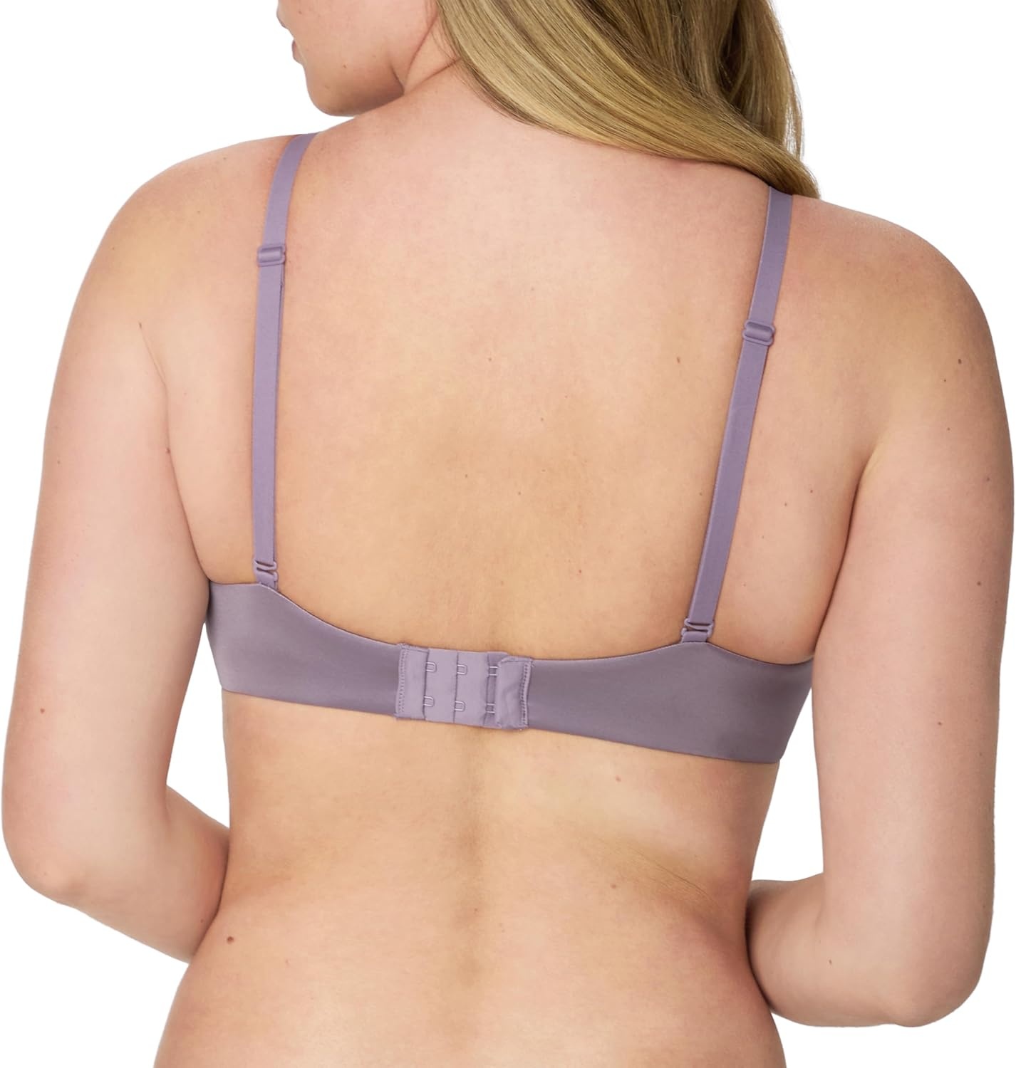 image:imageMaidenform Womens Pushup Bra with Dreamwire NoPoke Underwire Pushup Bras for Women Convertible Demi Coverage SexyPerfectly Purple