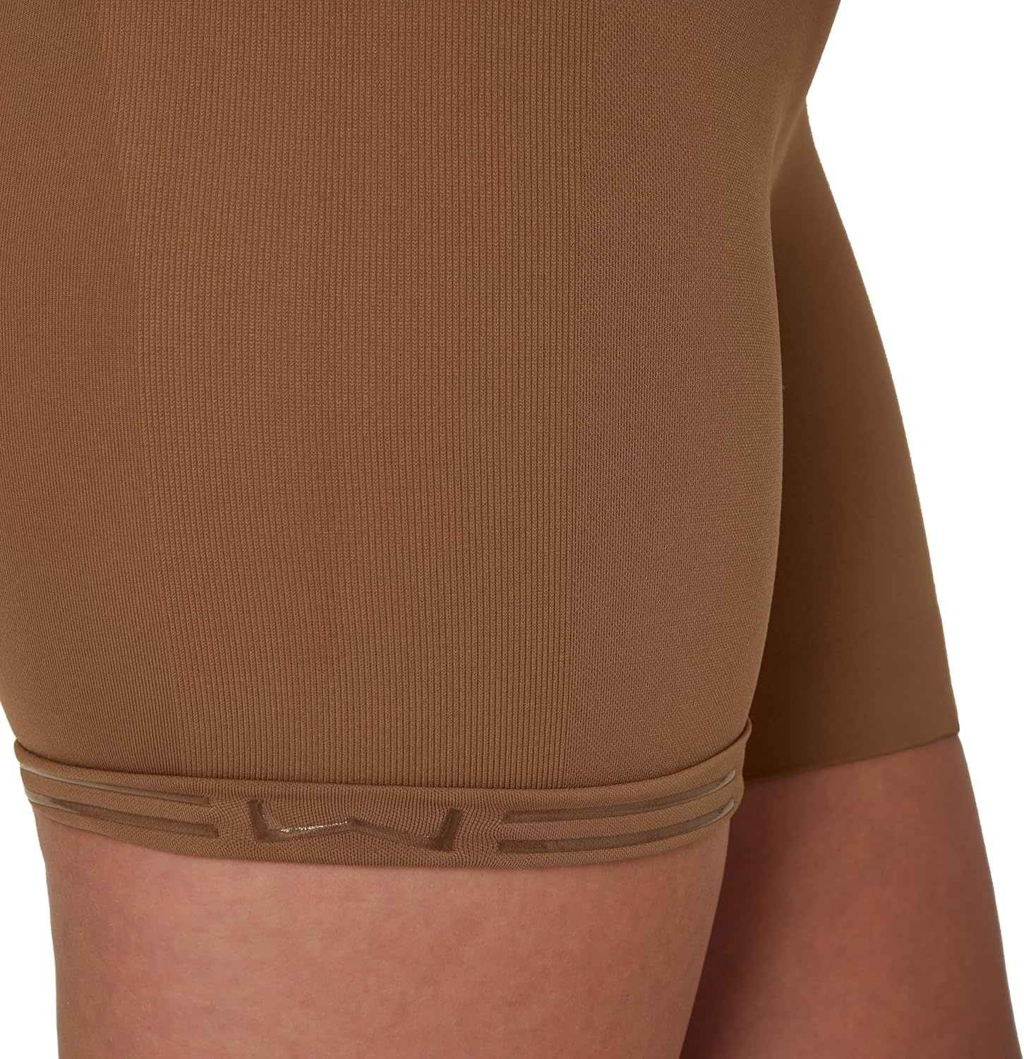 image:imageMaidenform Womens Seamless Shapewear Tummy Control Midthigh Bodysuit Slimmer Short Body SuitBronzed Chestnut