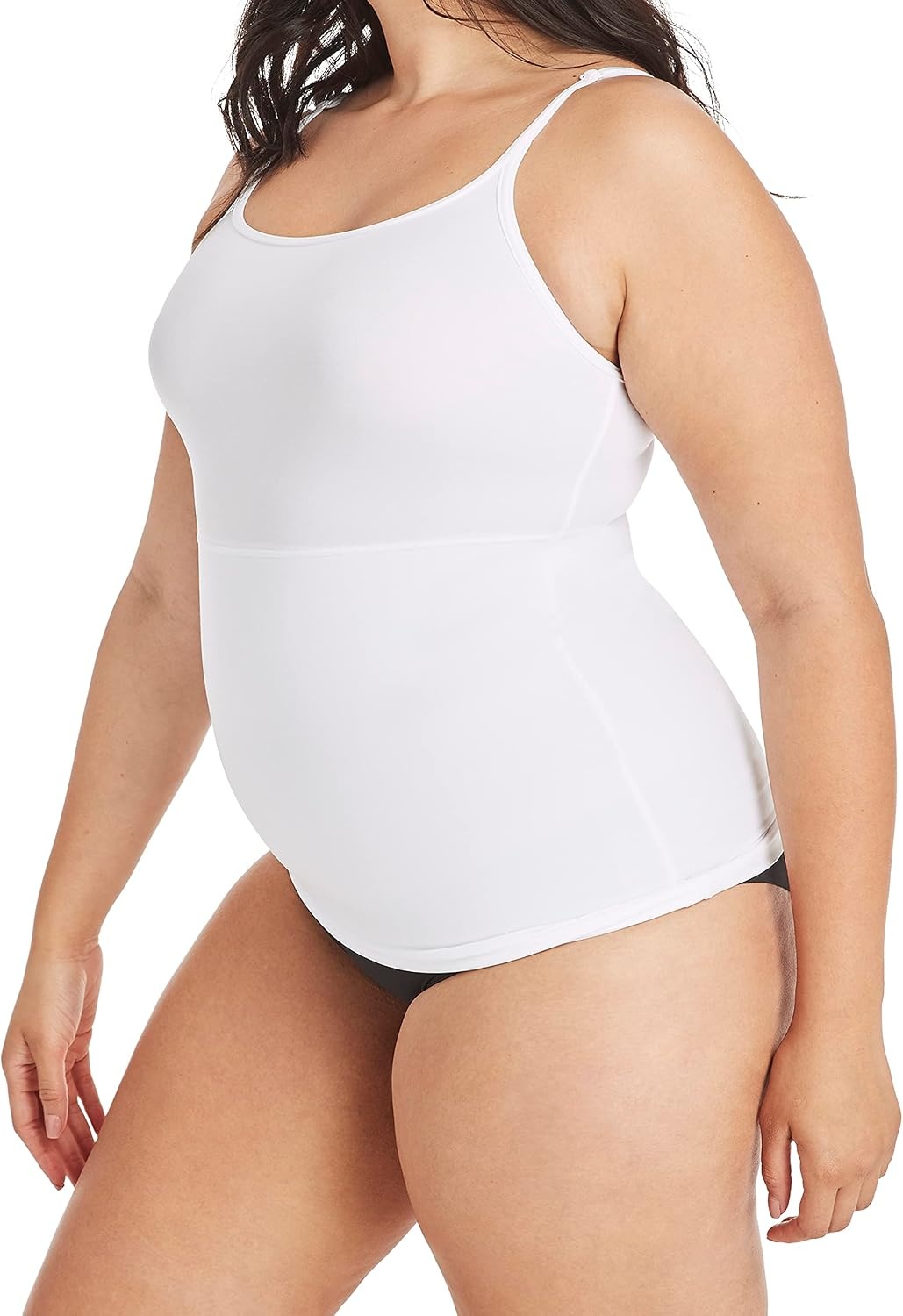 image:imageMaidenform Womens Shapewear Cami Tank Top Tummy Control Shapewear for Women Backsmoothing Fajas Cami Plus Size TooWhite