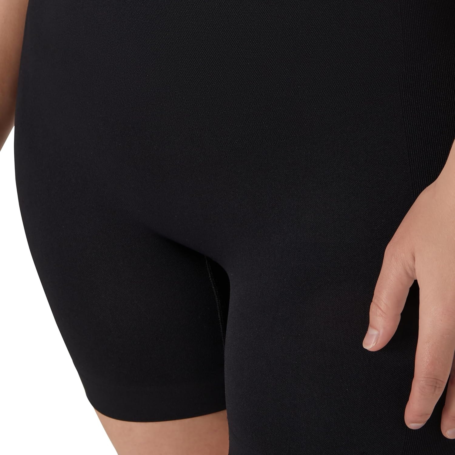 image:imageMaidenform Womens Shapewear for Women Firm Tummy Control Thigh Slimmer Shorts Waist Trainer Seamless SmoothingBlack