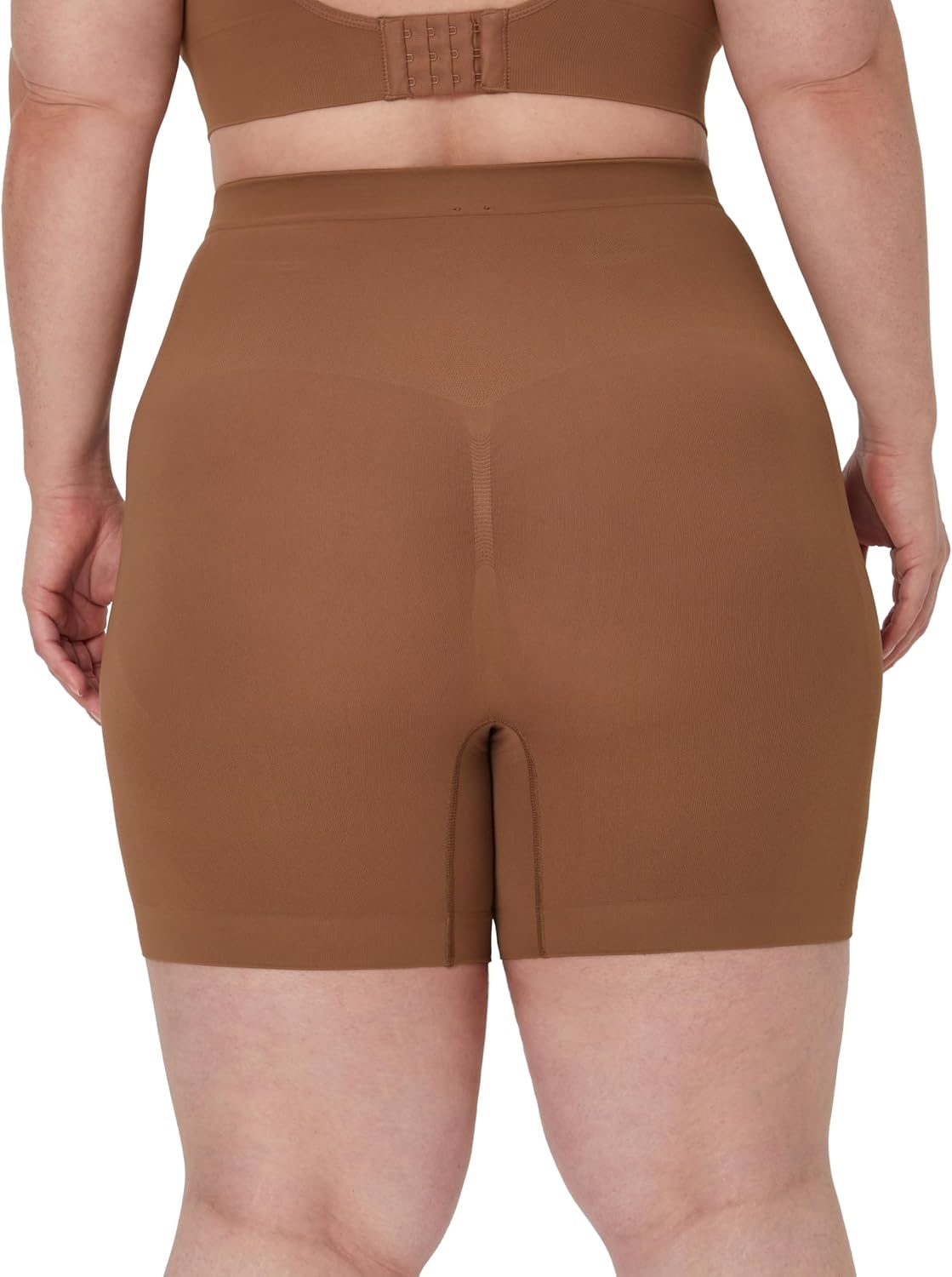 image:imageMaidenform Womens Shapewear for Women Firm Tummy Control Thigh Slimmer Shorts Waist Trainer Seamless SmoothingBronzed Chestnut