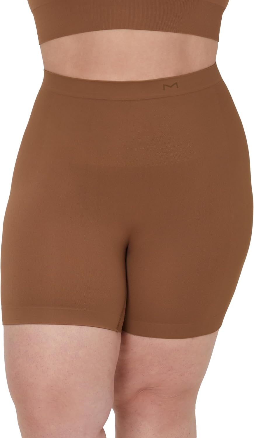 image:imageMaidenform Womens Shapewear for Women Firm Tummy Control Thigh Slimmer Shorts Waist Trainer Seamless SmoothingBronzed Chestnut