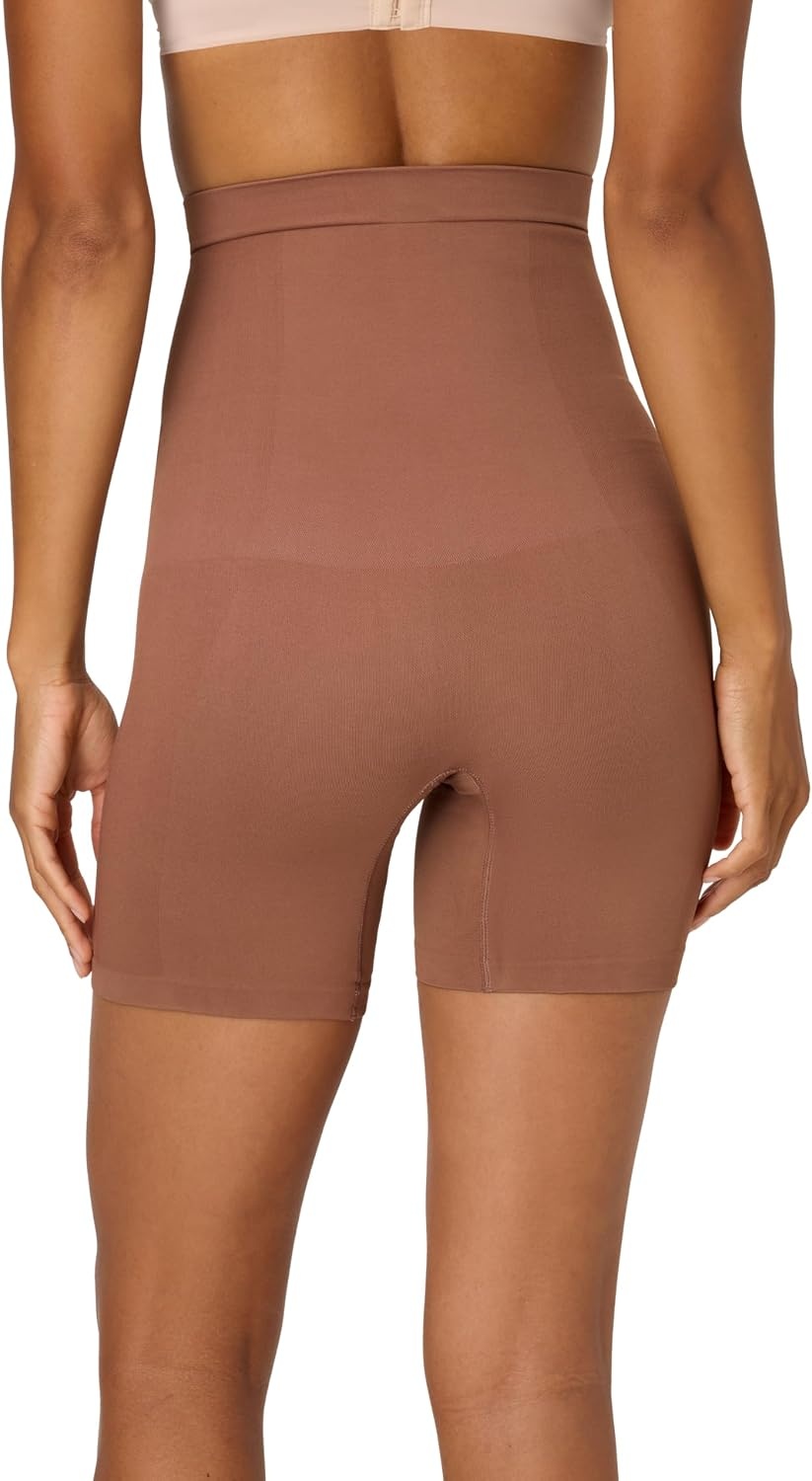 image:imageMaidenform Womens Shapewear for Women Firm Tummy Control Thigh Slimmer Shorts Waist Trainer Seamless SmoothingBronzed Chestnut