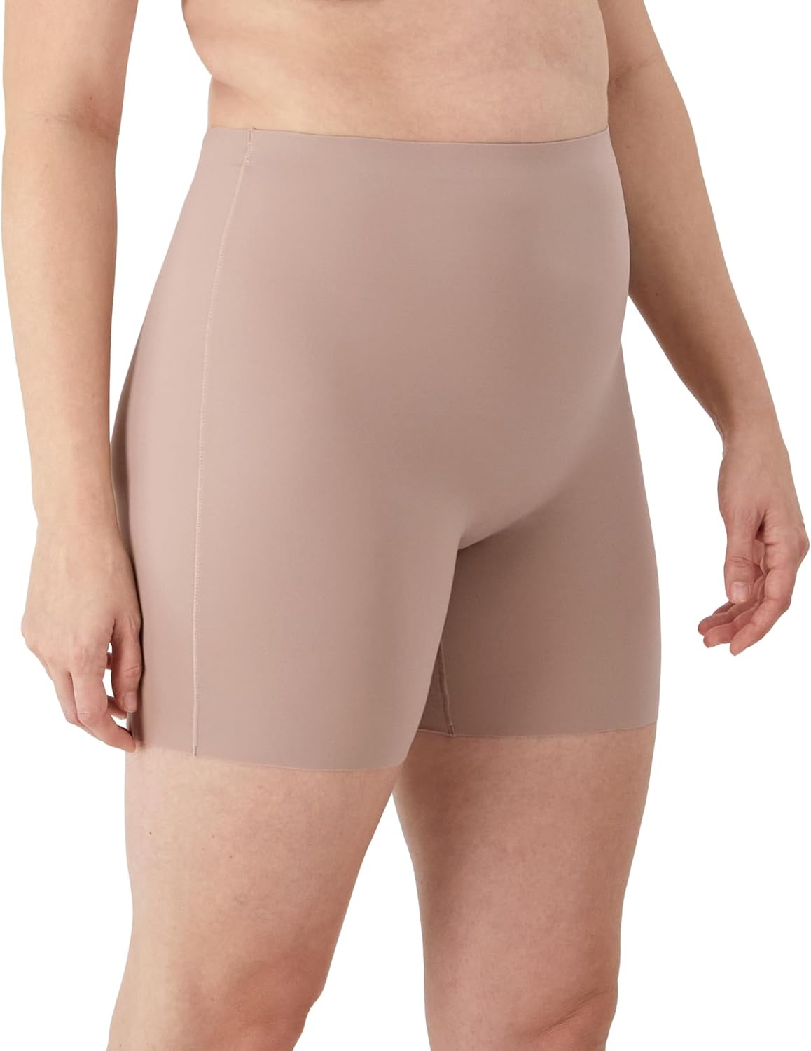 image:imageMaidenform Womens Shaping Shorty Firm Control Shaping Shorts Moisturewicking ShapewearEvening Blush