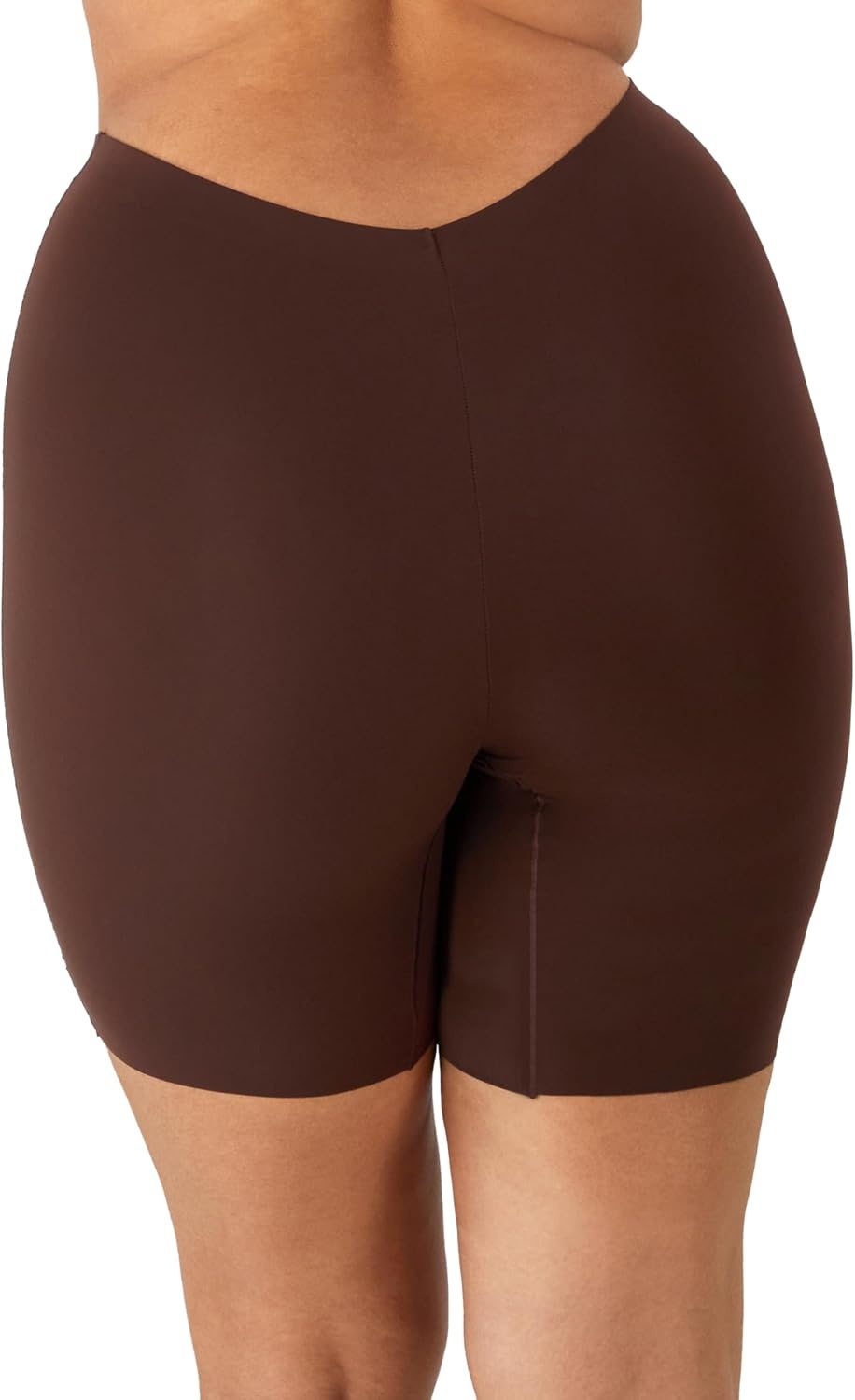 image:imageMaidenform Womens Shaping Shorty Firm Control Shaping Shorts Moisturewicking ShapewearJust Brown
