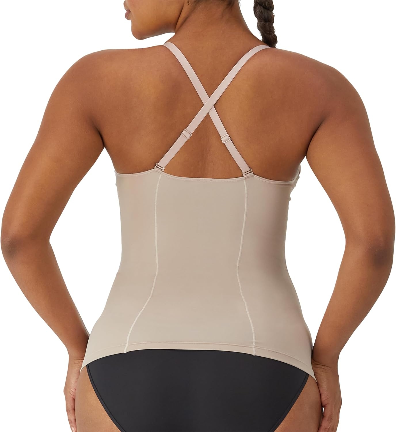image:imageMaidenform Womens Tummy Shaping Cami Wireless Foam Cami Firm Control Shaping CamisoleEvening Blush