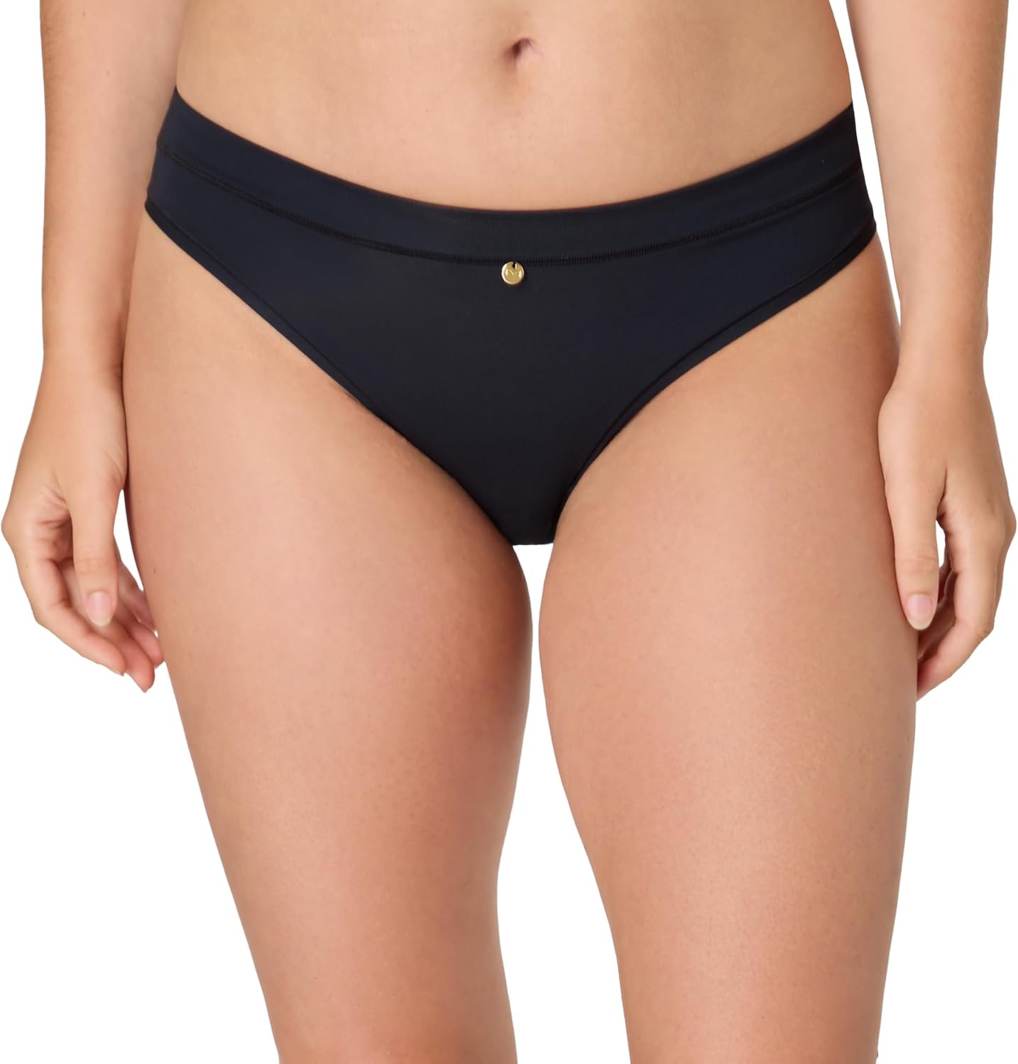 image:imageMaidenform Womens Underwear Bikini 4pack Moderate Coverage Midrise Bamboo Soft Stretch Comfortable Bikini PackBlackBlackBlackBlack