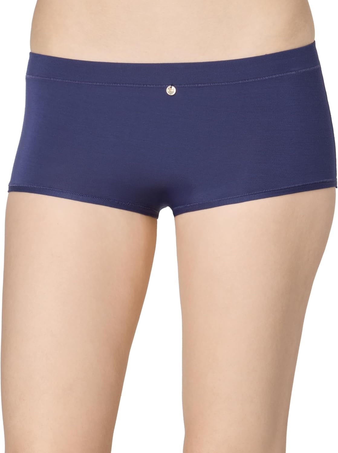 image:imageMaidenform Womens Underwear Boy Shorts 4pack Boy Short Panties for Women Midrise Panty MicrofiberBlack HeartsNavyAlmondEvening Blush