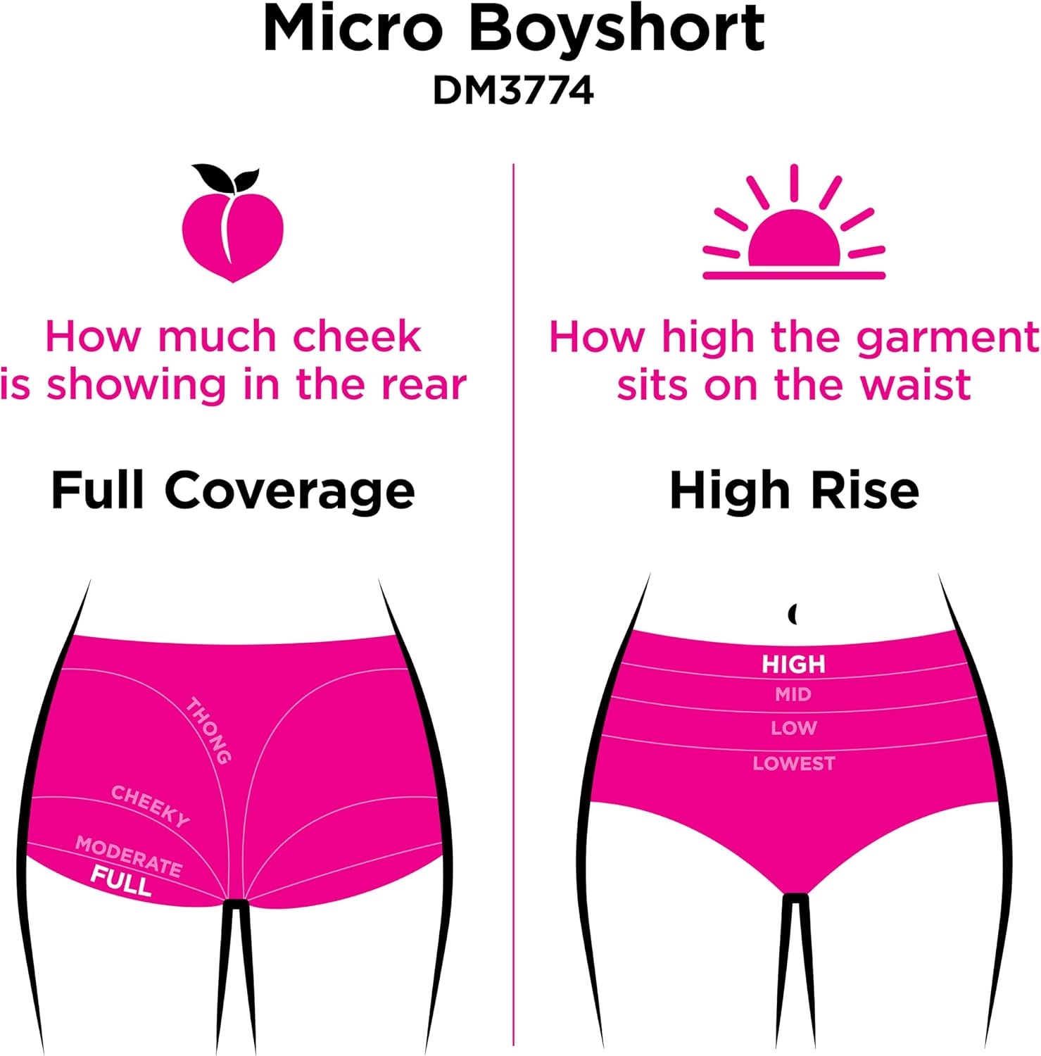 image:imageMaidenform Womens Underwear Boy Shorts Pack 3Pack Microfiber Boy short Underwear Women Pack Coverage Panties for WomenBlackBlackBlack