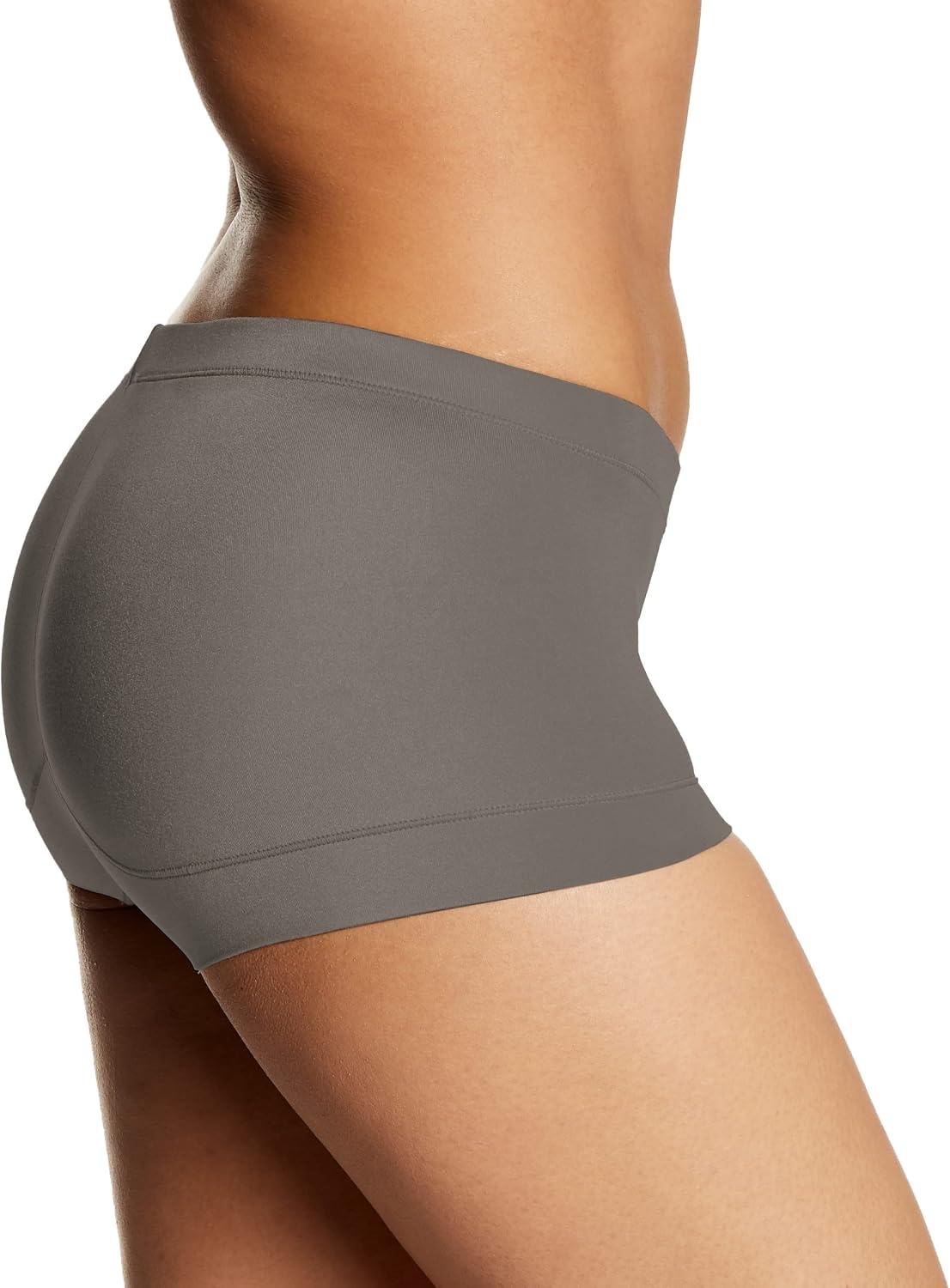 image:imageMaidenform Womens Underwear Boy Shorts Pack 3Pack Microfiber Boy short Underwear Women Pack Coverage Panties for WomenNavySteel GreyCamera Redy