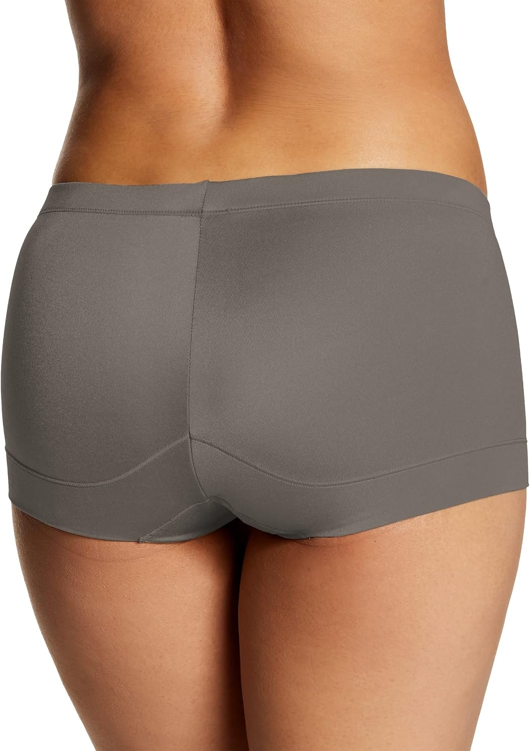 image:imageMaidenform Womens Underwear Boy Shorts Pack 3Pack Microfiber Boy short Underwear Women Pack Coverage Panties for WomenNavySteel GreyCamera Redy