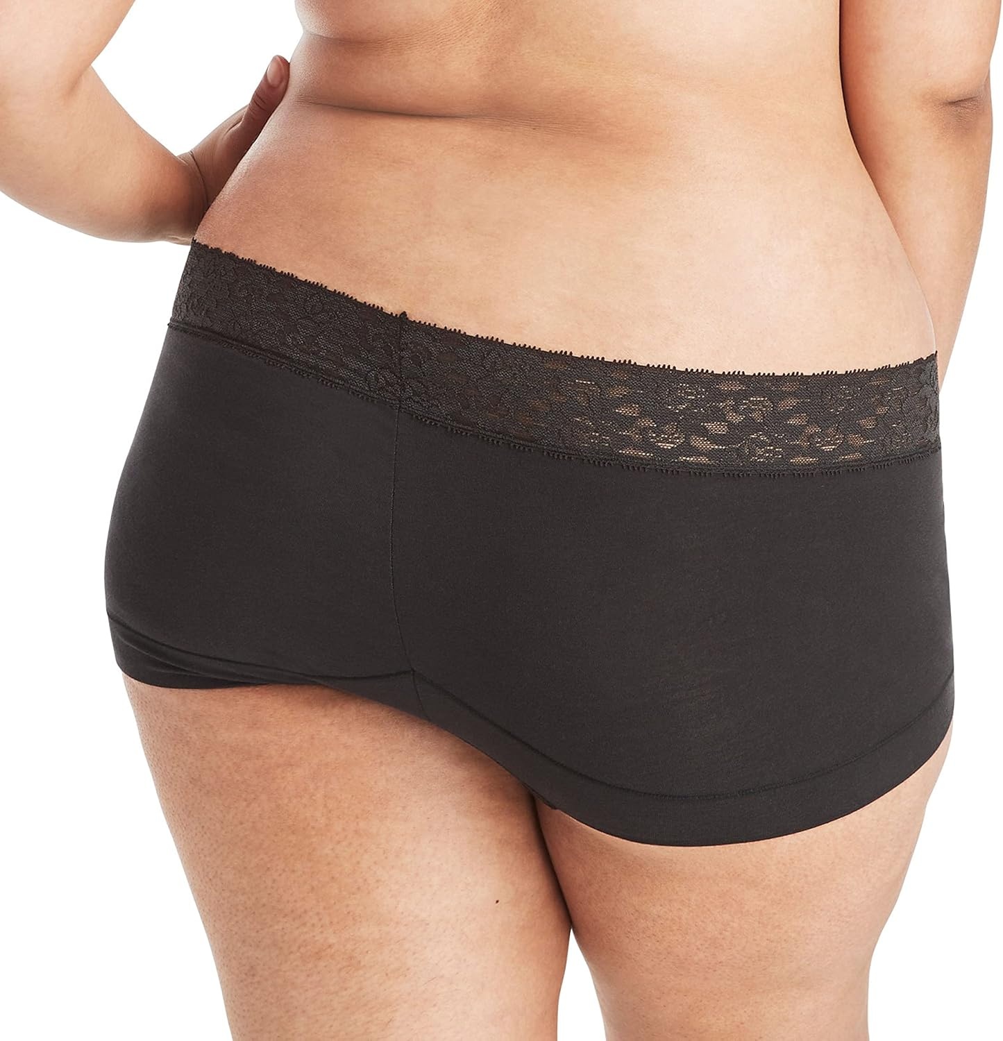 image:imageMaidenform Womens Underwear Boy Shorts Pack 3Pack Stretch Cotton Underwear Women Pack Comfy Boy short Panties for WomenLatte LiftBlackNavy