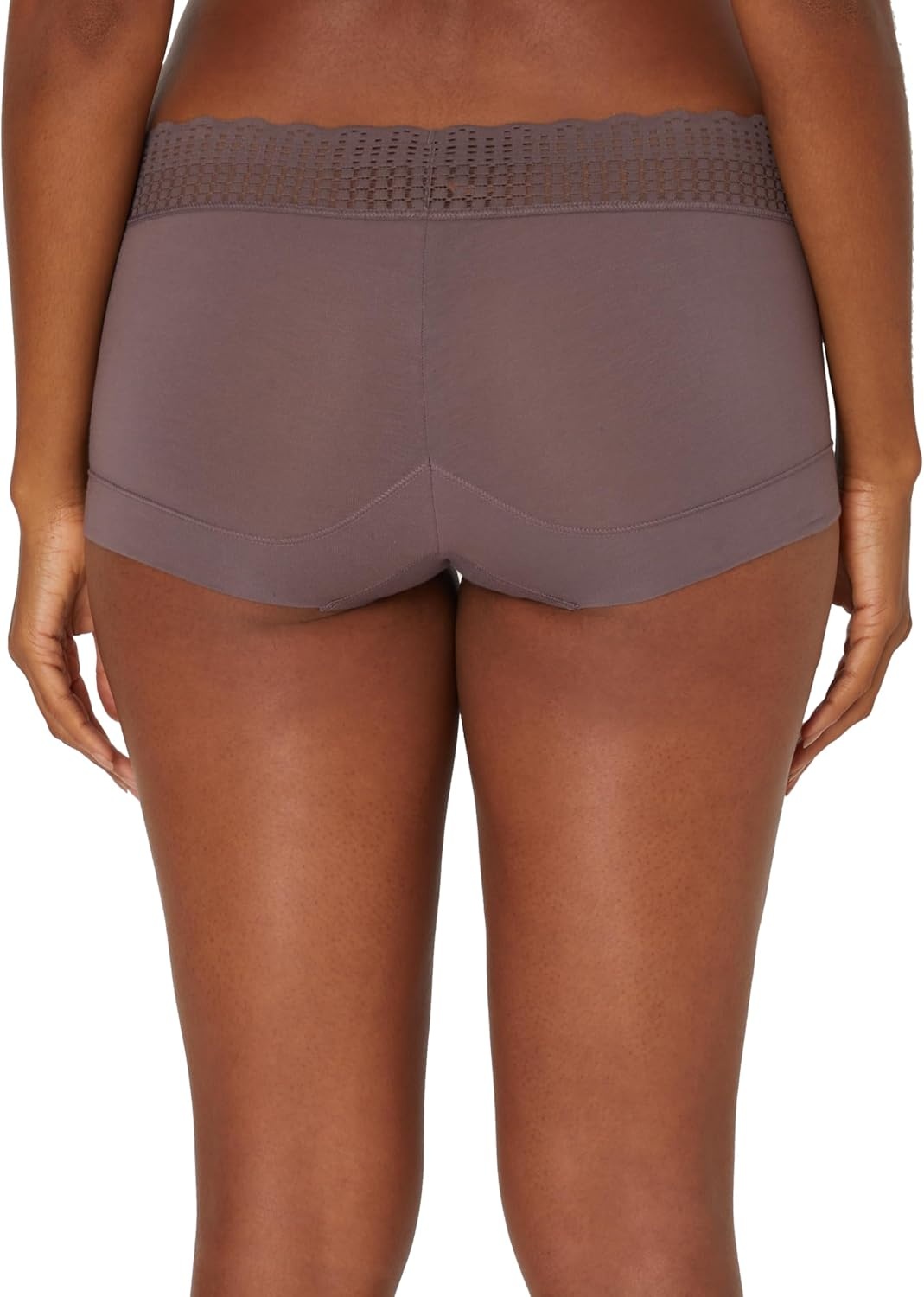 image:imageMaidenform Womens Underwear Boy Shorts Pack 3Pack Stretch Cotton Underwear Women Pack Comfy Boy short Panties for WomenSparrow BrownPink OmbreFloral