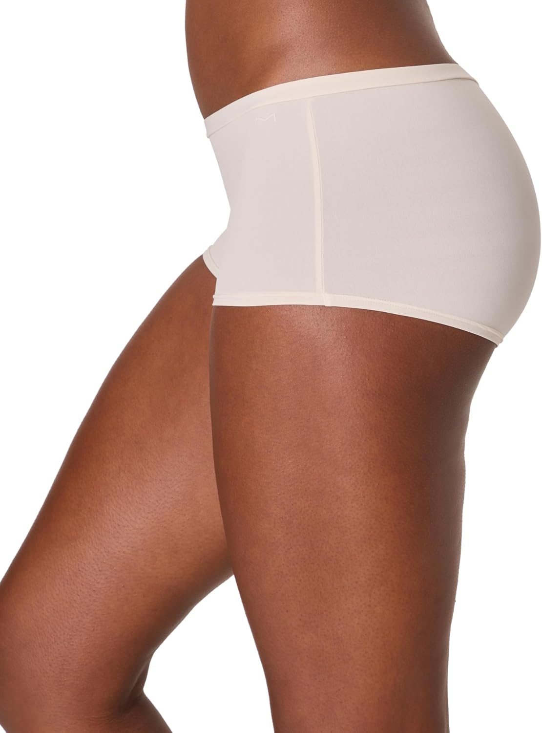 image:imageMaidenform Womens Underwear Boyshort 4pack Midrise Full Coverage Microfiber Stretch Buttery Soft Underwear PackBeige BisqueBeige BisqueBallerina SlipperDeep Glow