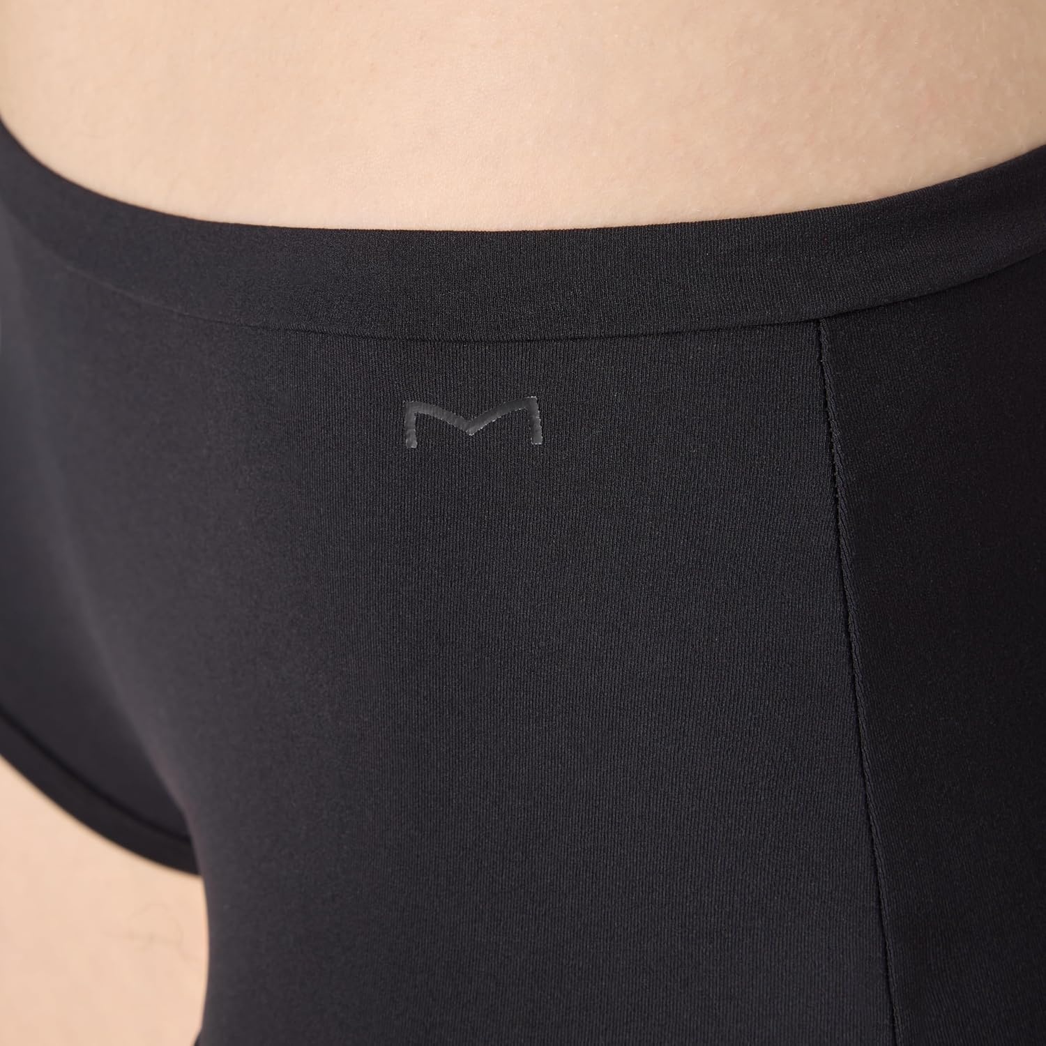 image:imageMaidenform Womens Underwear Boyshort 4pack Midrise Full Coverage Microfiber Stretch Buttery Soft Underwear PackBlackBlackBlackBlack
