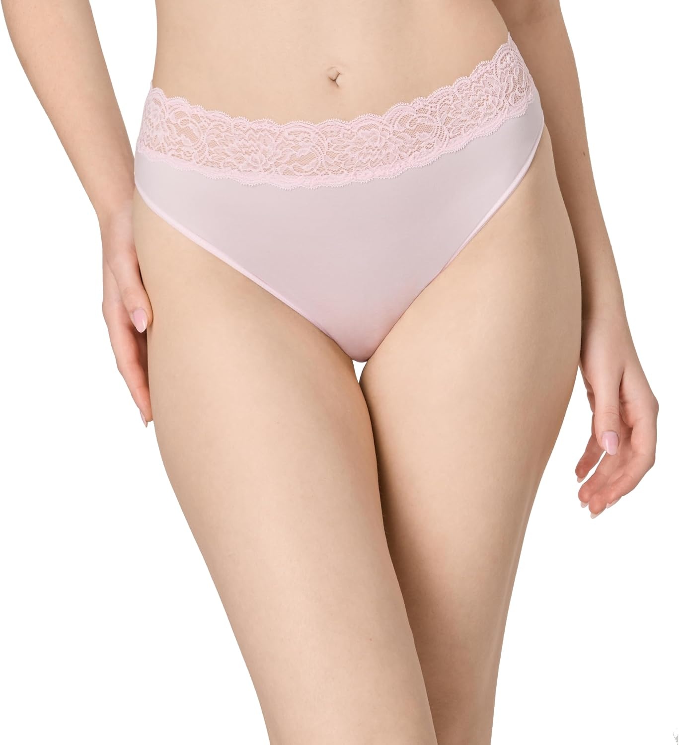 image:imageMaidenform Womens Underwear Briefs 4pack Soft Brief Panties for Women Highrise Panty LaceBallerina SlipperDeep GlowEvening BlushWhite