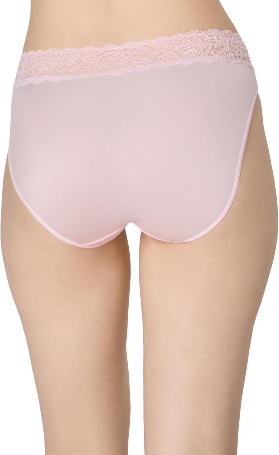 image:imageMaidenform Womens Underwear Briefs 4pack Soft Brief Panties for Women Highrise Panty LaceBallerina SlipperDeep GlowEvening BlushWhite