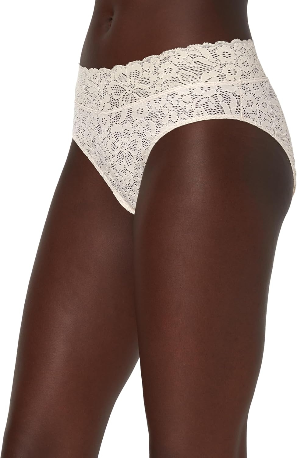 image:imageMaidenform Womens Underwear Hicut Panties Stretch Lace Highleg Underwear for Women 3packBallerina SlipperEvening BlushBeige Bisque Lace