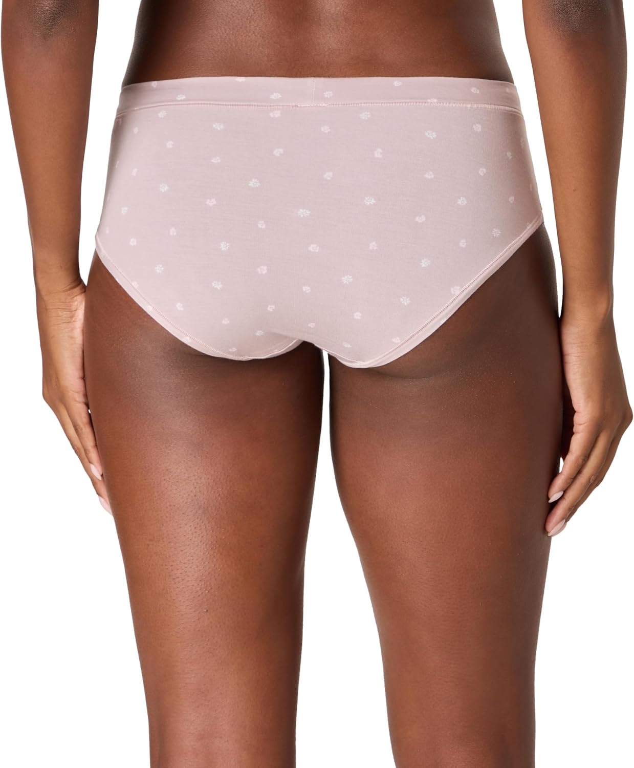image:imageMaidenform Womens Underwear Hipster Pack 4Pack Viscose from Bamboo Underwear for Women LowRise PantiesBeigeAlmondEvening BlushBlush Heart