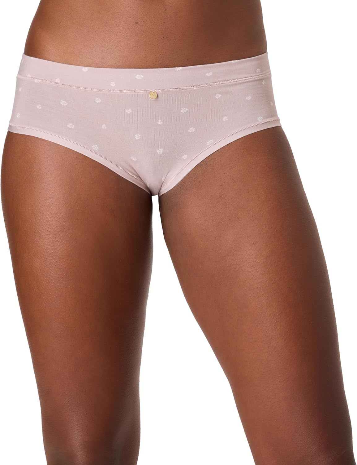 image:imageMaidenform Womens Underwear Hipster Pack 4Pack Viscose from Bamboo Underwear for Women LowRise PantiesBeigeAlmondEvening BlushBlush Heart